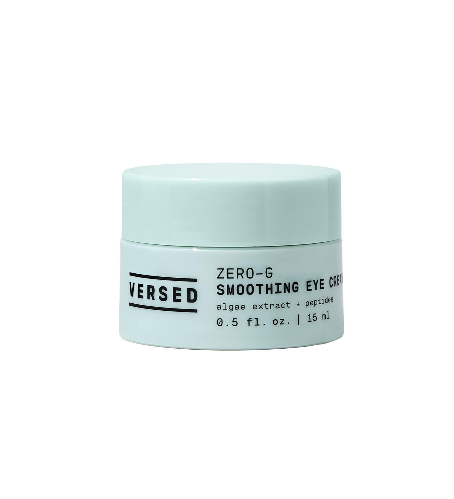 Versed Zero-G Smoothing Eye Cream | Algae Extract, Firming Peptides & Olive Oil | Vegan | 0.5 fl oz - Buy Online on GoSupps.com