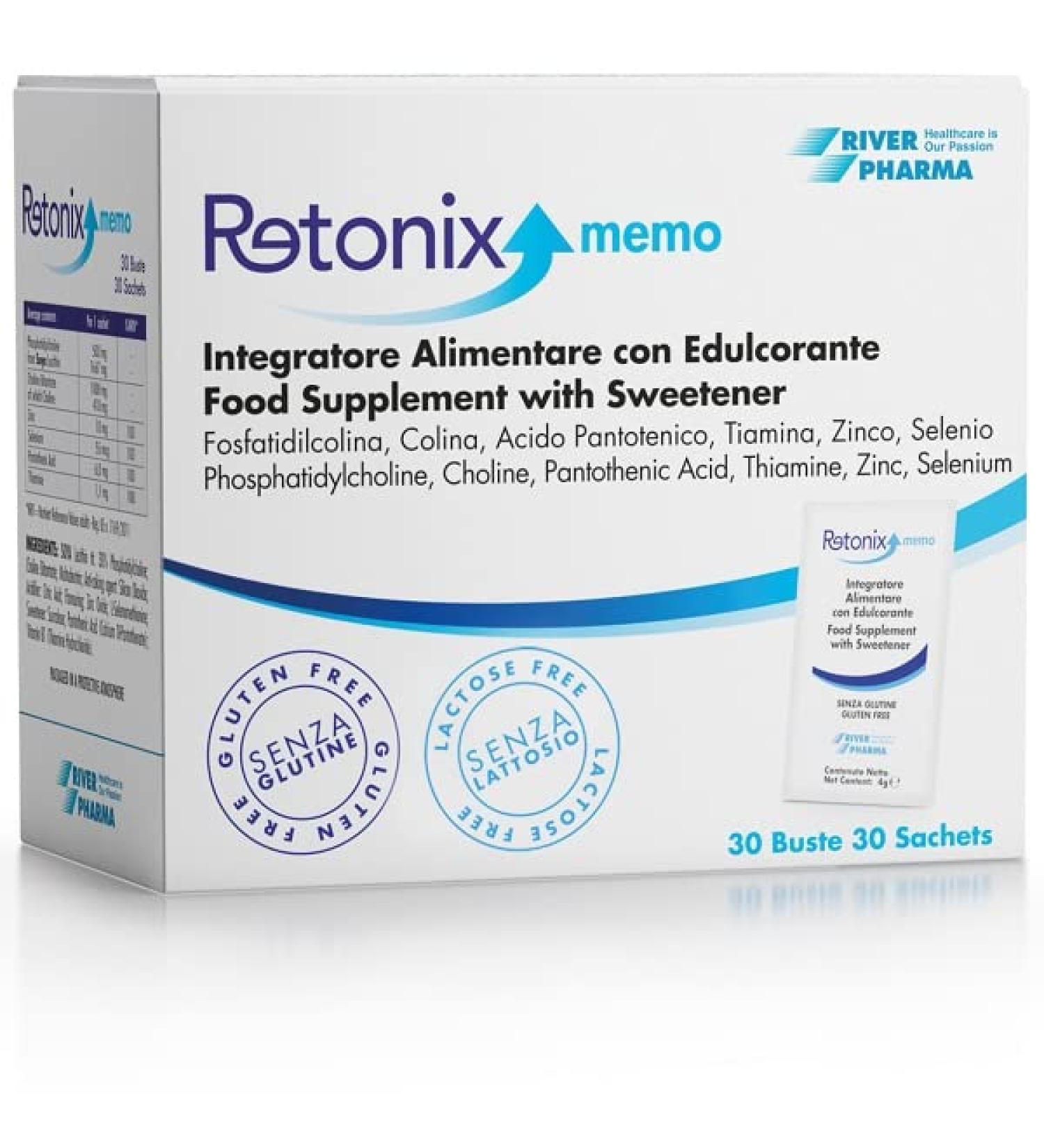 River Pharma Retonix Memo 30 Bags 4 G