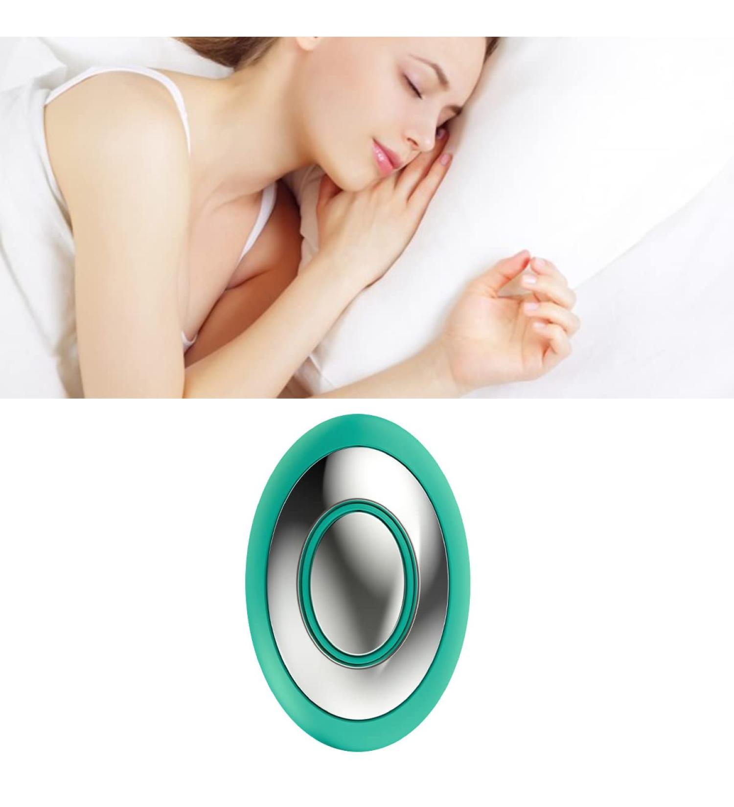 Microstrom Sleep Aid Instrument - Handheld Device with 3 Modes 9 Intensity Levels & USB Charging | Comfortable Oval Design for Quick Sleep - Buy Online on GoSupps.com