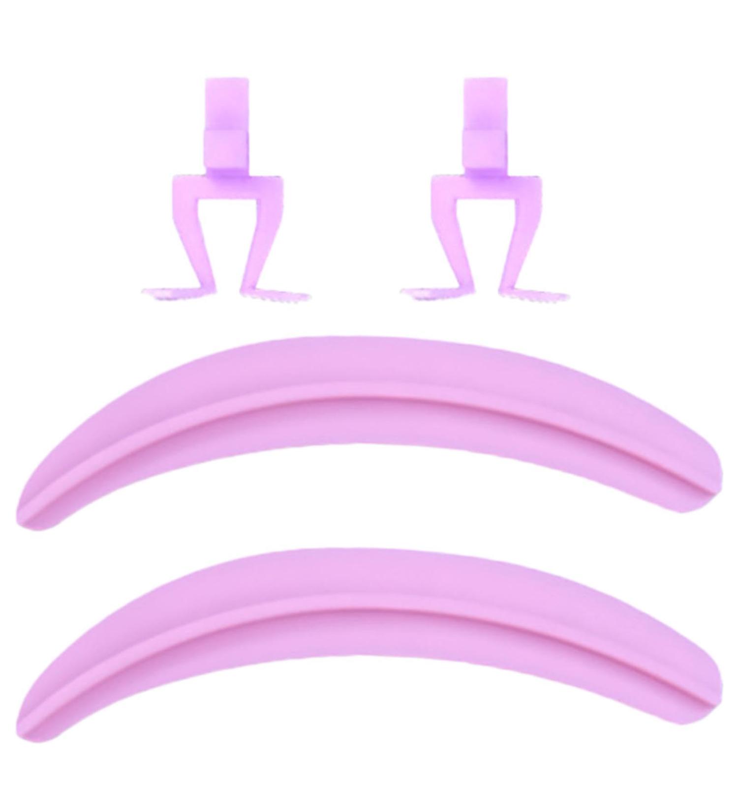Shitafe Eyelash Separator for Extension | Women Makeup Silicone Eyelash Separator Tool Lash Extension Enhancer Pads for Eyelash Grafting for Working Traveling Purple - Buy Online on GoSupps.com