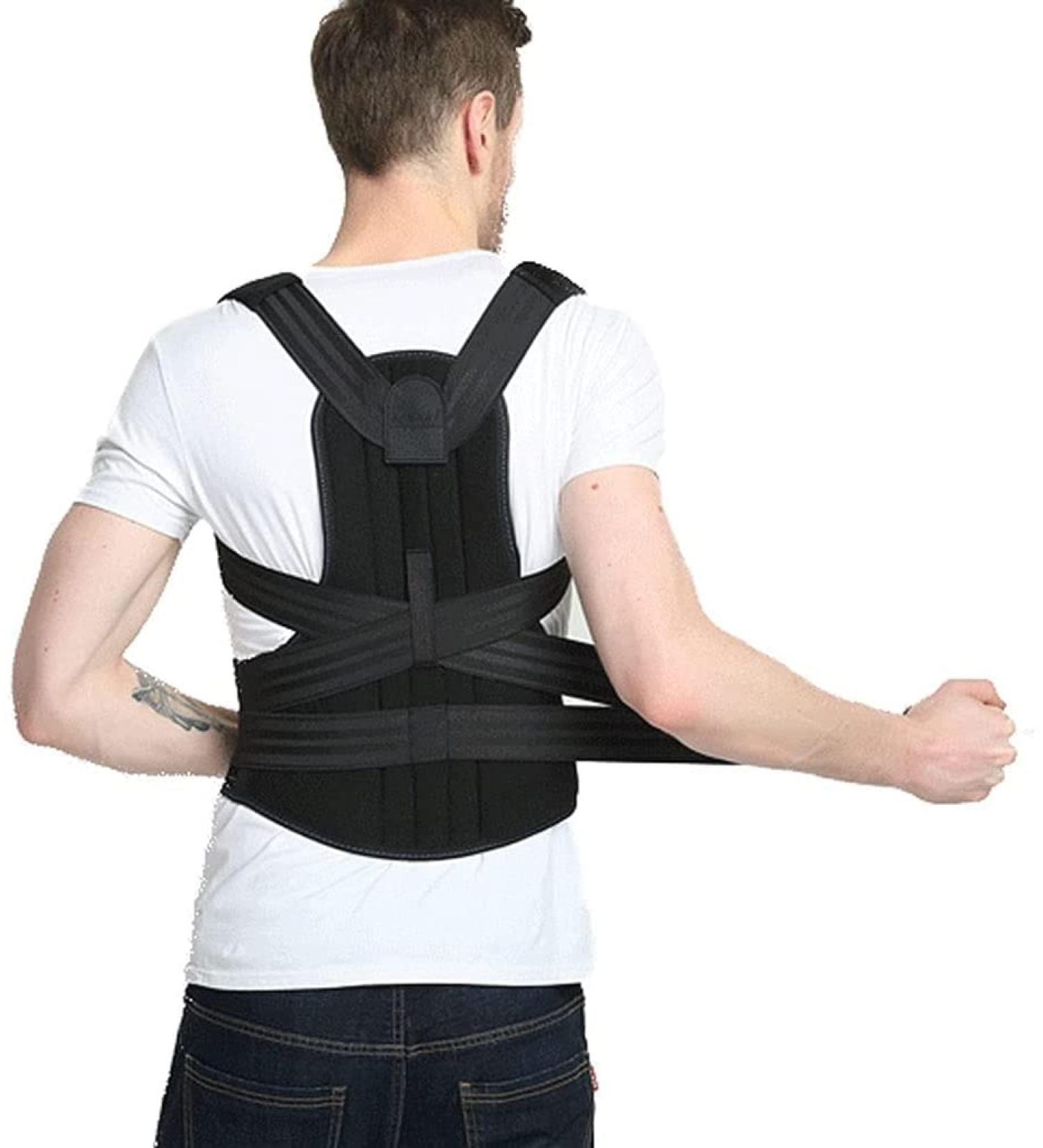 Posture Corrector Adjustable Back Brace Belt Breathable Posture Support Improves Back Support for Men and Women Teen Back Posture Warm as Ever A XXXX - Buy Online on GoSupps.com