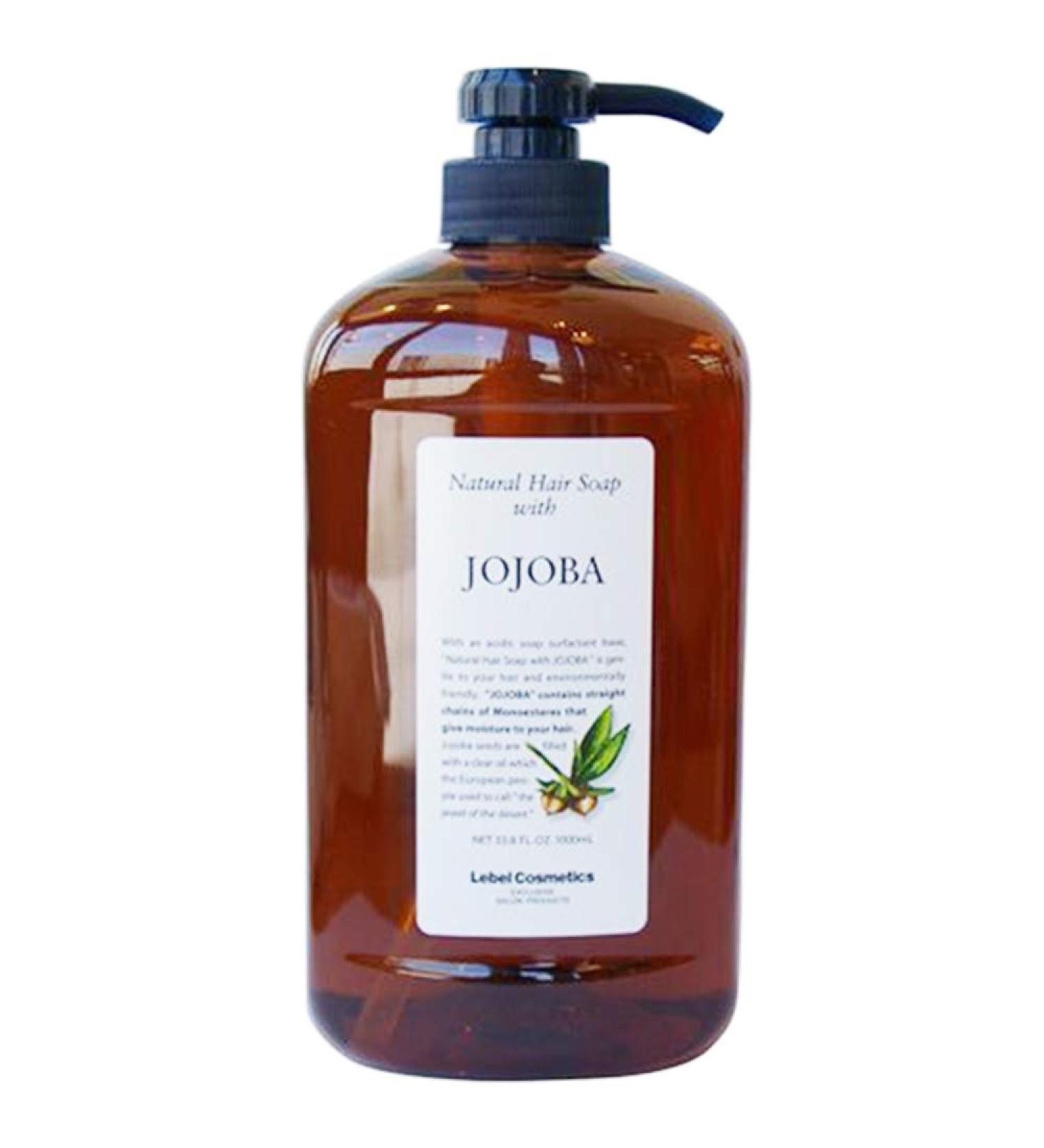 Lebel Natural Hair Soap With - Jojoba - 1000ml (Green Tea Set)