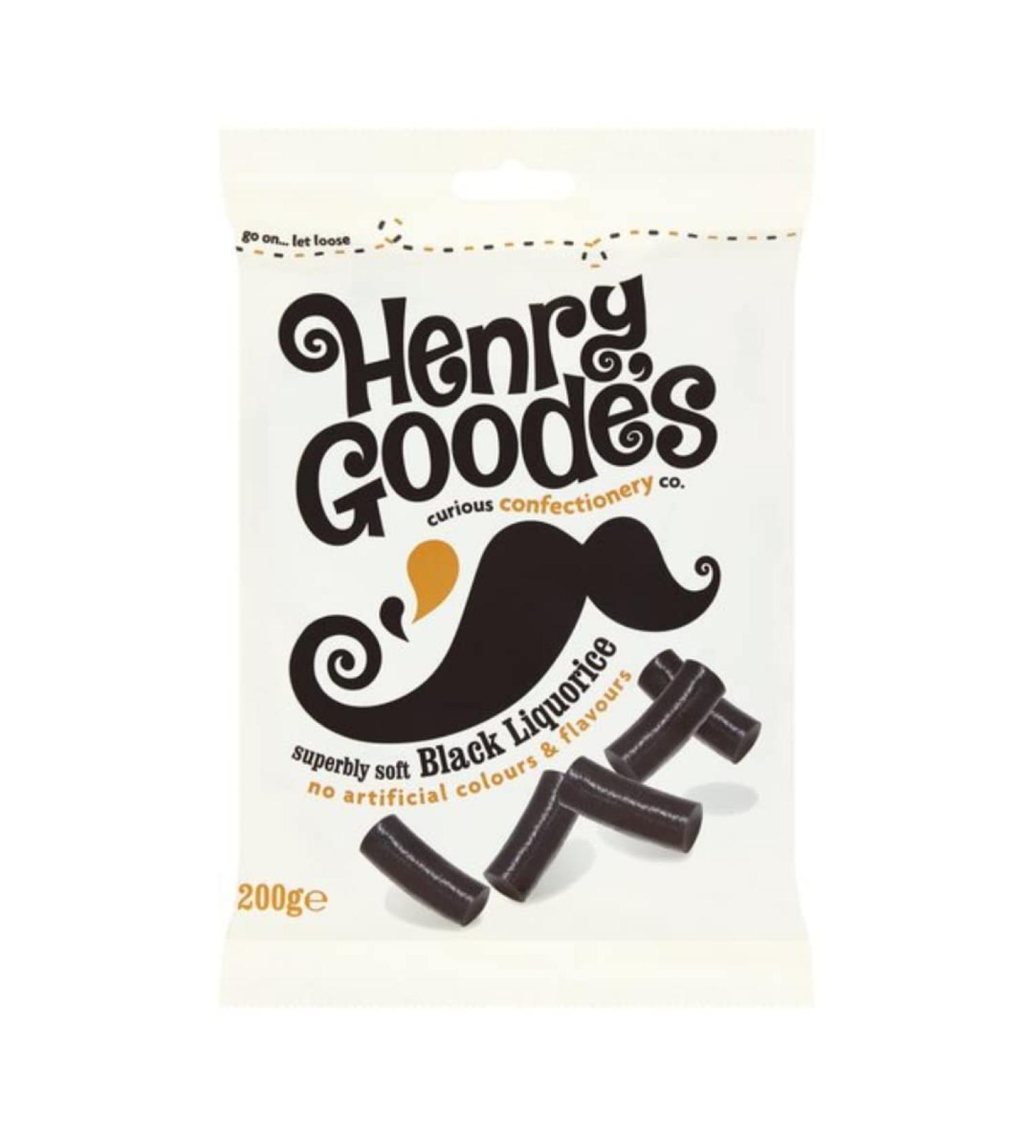 Henry Goode's Soft Eating Liquorice 200gr x 10 pack