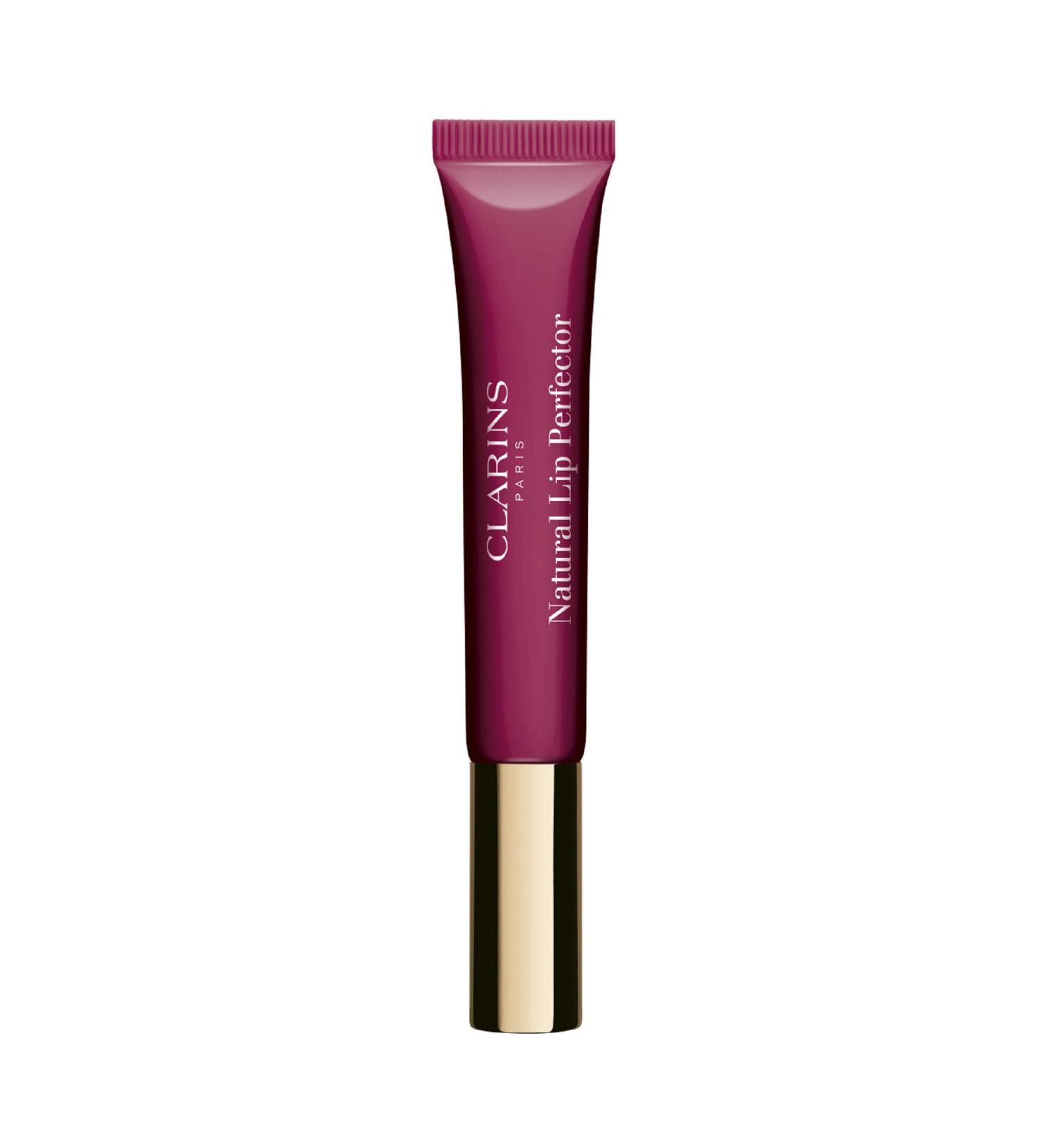 Clarins Natural Lip Perfector 08 - Plum Shimmer | 0.35 oz - Moisturizing Lip Gloss - Buy Online on GoSupps.com