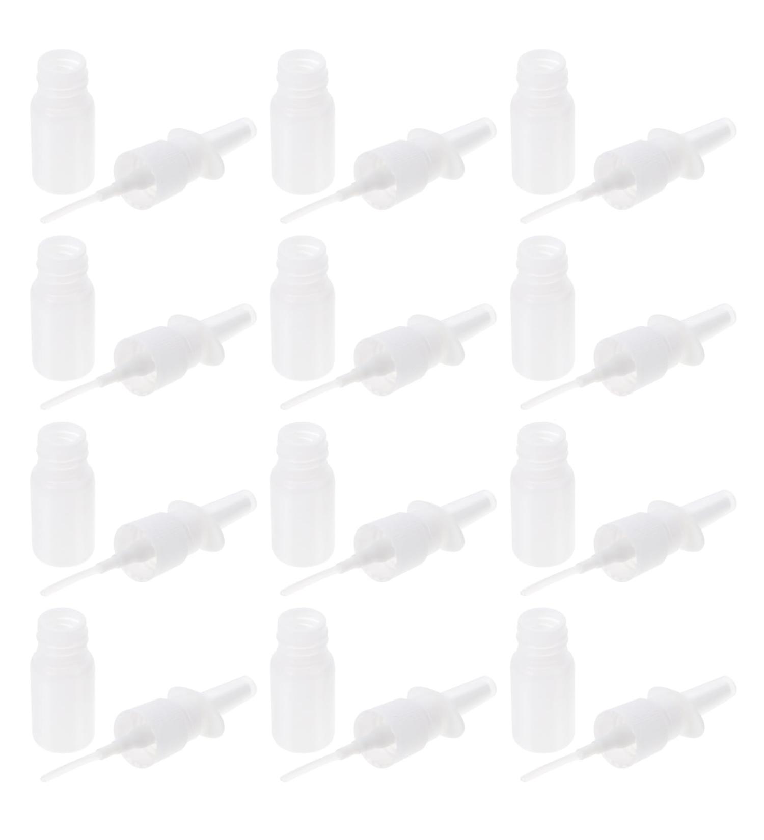 Healeved 10ML Nasals Spray Bottle - Set of 20 Refillable Mist Sprayers Versatile Travel Spray Bottle With Cover for Water Oils Skin Care Fine Mist Sprayers - Small Spray Bottle - Buy Online on GoSupps.com
