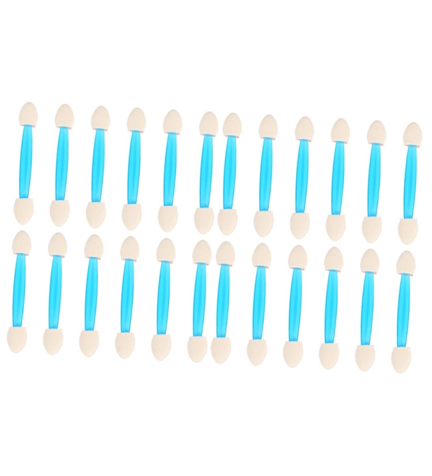 Baluue 48 Pcs Brush Eyeshadow Small Eyeshadow Brush Makeup Applicator Eye Makeup Brushes Blending Colorful - Buy Online on GoSupps.com