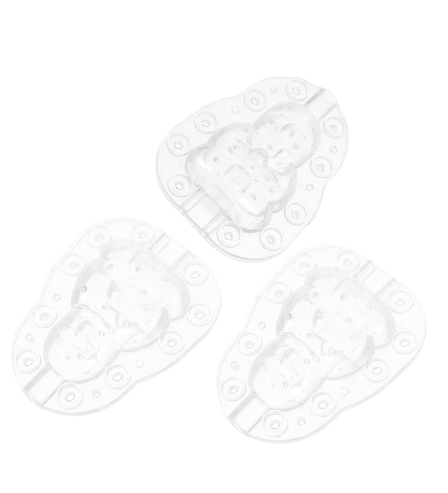 BESPORTBLE 6 pcs Multifunction Buddha Pumpkin for Creative Molds Pear Transparent Melon Shaping Vegetable Transparentx2pcs 9x8cmx2pcs - Buy Online on GoSupps.com