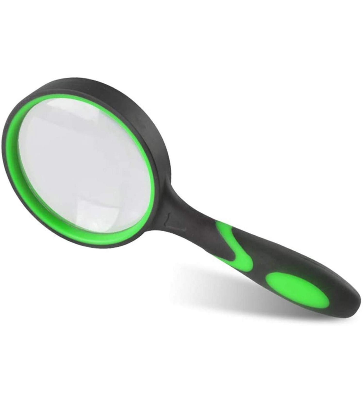 Magnifying Glasses for Hobbies Reading Magnifier High-Powered Handheld Magnifying Glass with LED Light HD 20 Times Old Reading Portable Extra Large Enlargement Mirror Vision
