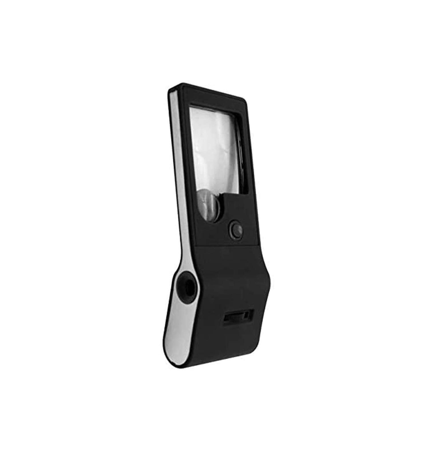 Lightweight Magnifying Glass Handheld 3/10/55X High-Definition Led Light Multifunctional Magnifying Glass for Reading Identification/Black Lofty Ambition - Buy Online on GoSupps.com