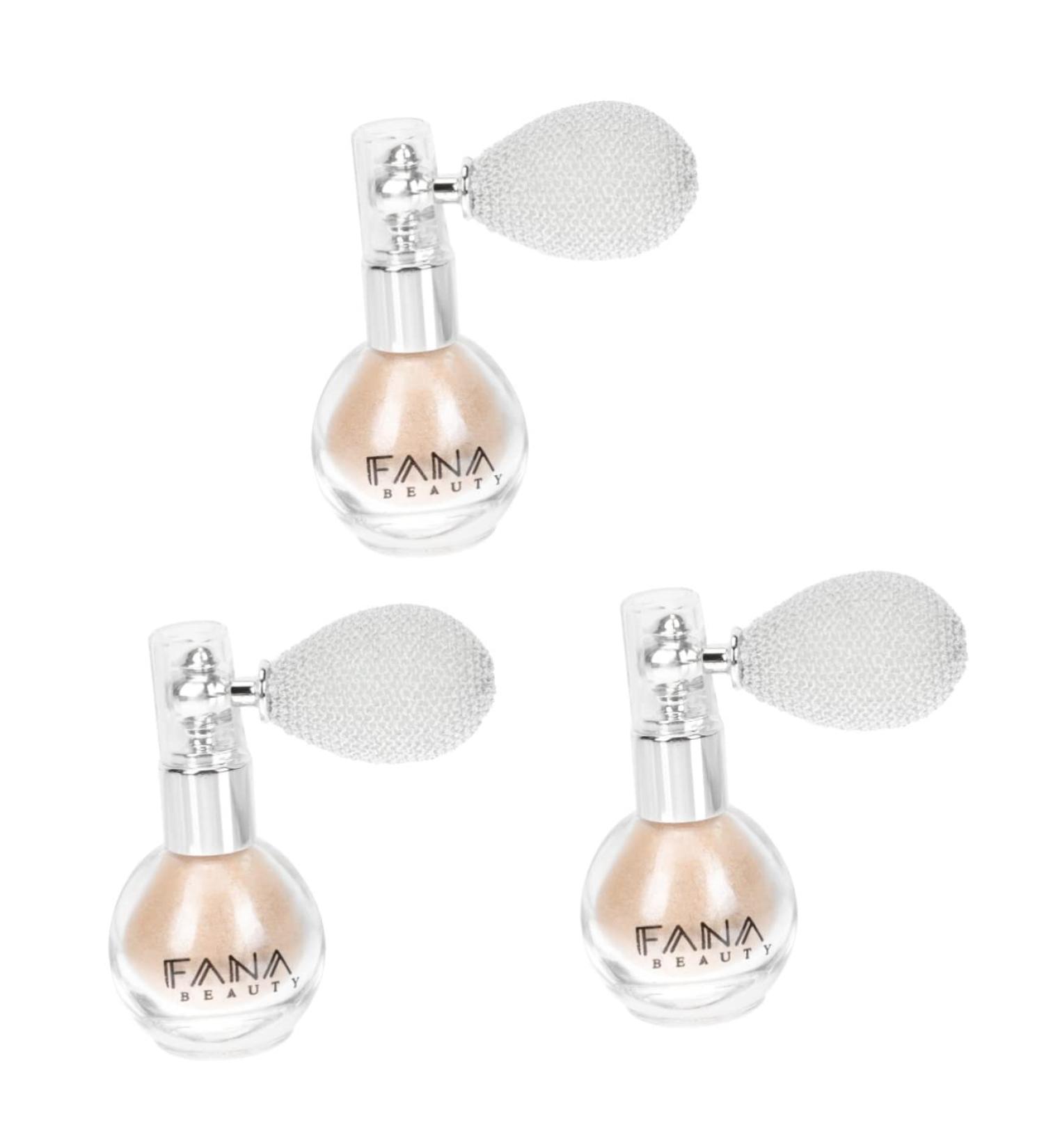 Beavorty 3 Pcs Spray Glitter Makeup Highlighters for Face Highlighter Powder Sprayer Highlight Powder Bottle Make up Plastic Accessories Ivoryx3pcs 7x5.5cmx3pcs - Buy Online on GoSupps.com