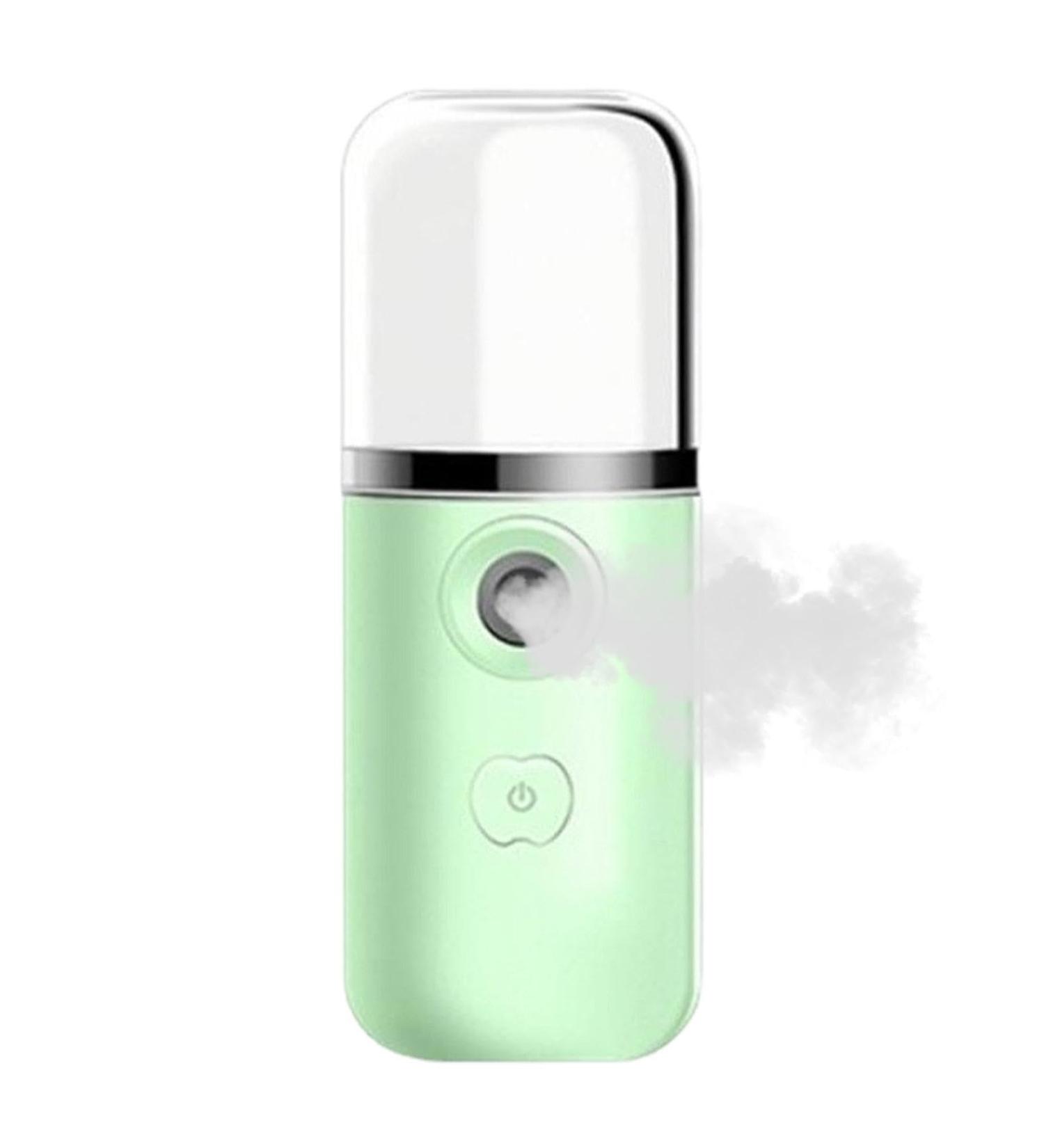 Face Steamer - Nano Facial Mister Hydrating Handy Handheld Eyelash Aftercare Tool - Rechargeable Face Steamer for Lash Salon Make-Up & Skincare Treatments Green - Buy Online on GoSupps.com