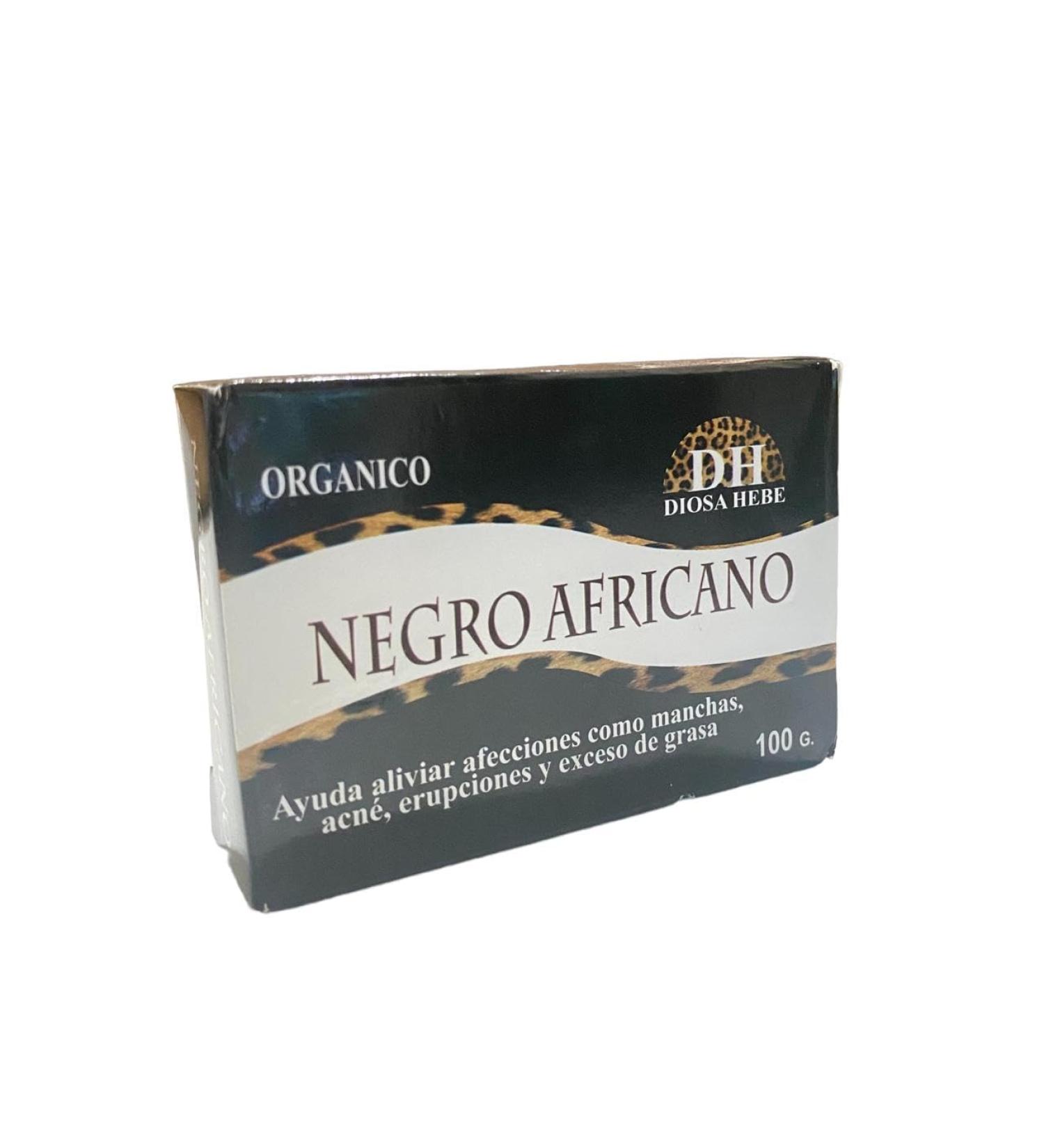 Diosa Hebe African Black Soap 100g - Natural Skin Cleanser | International Shipping Available - Buy Online on GoSupps.com