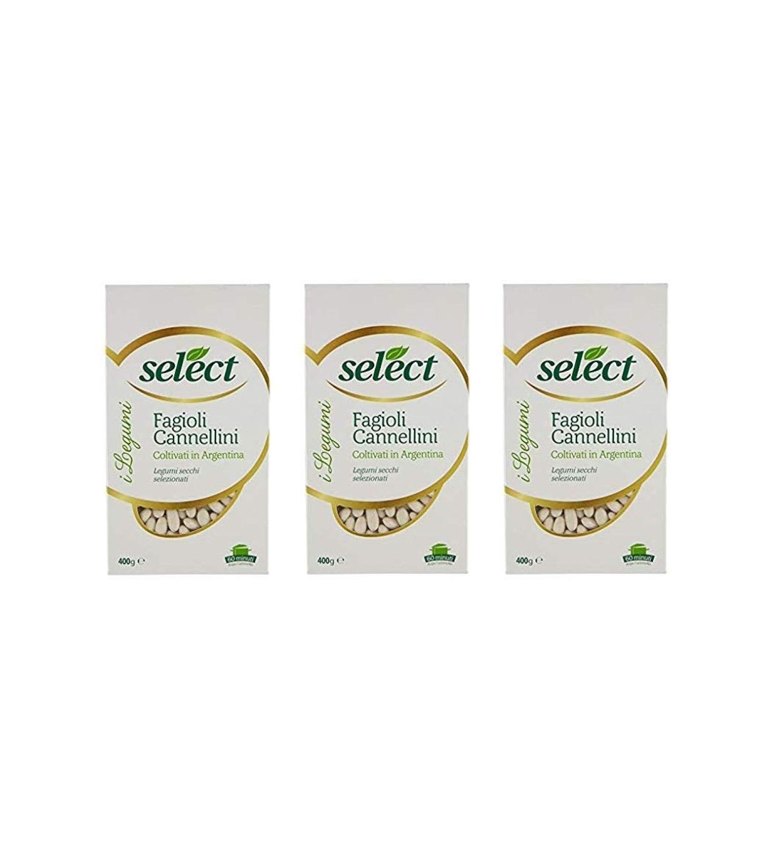 Select Select Legumi Fagioli Cannellini Set of 3 dried legumes Cannellini beans 400 g