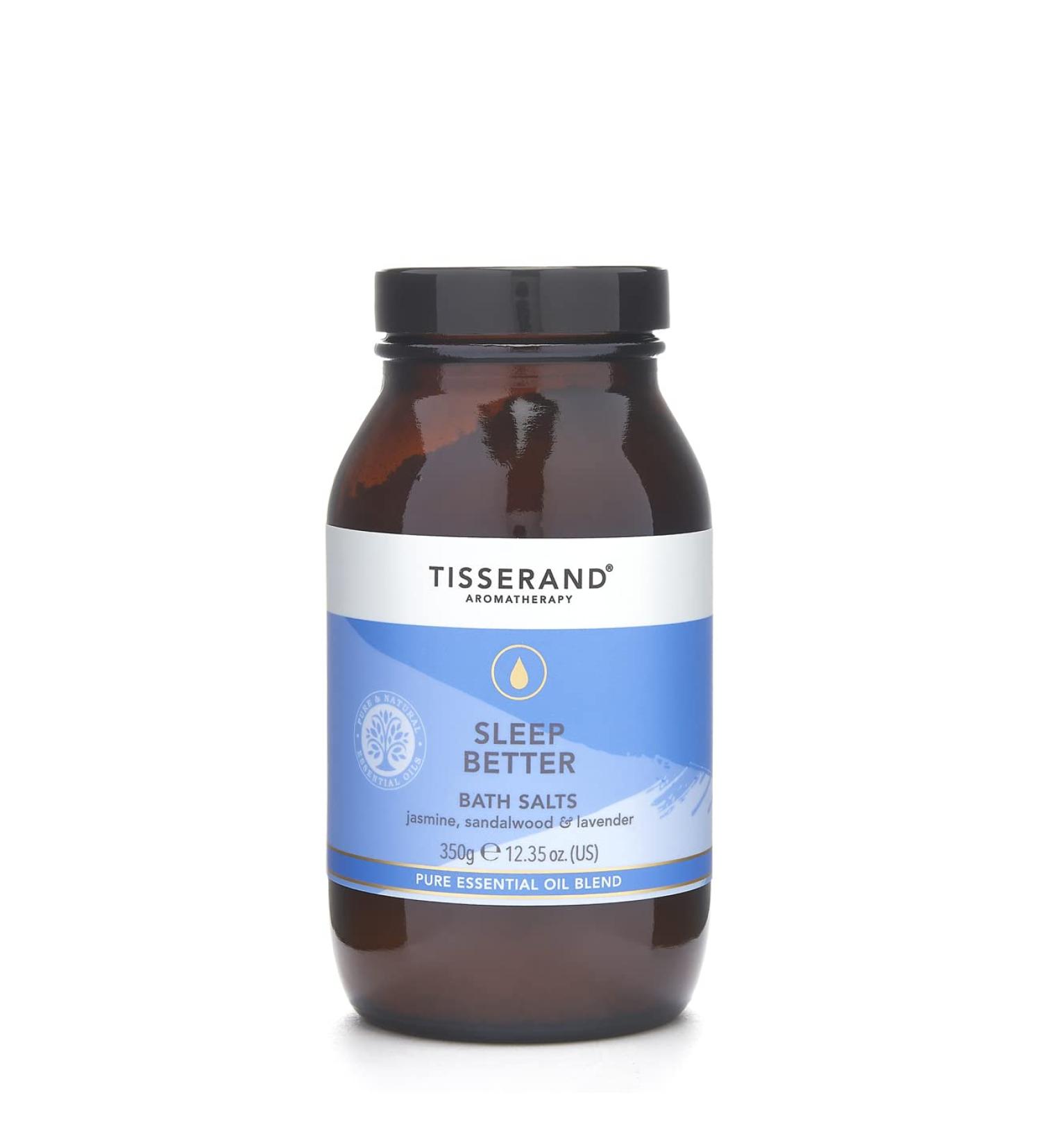 TISSERAND Sleep Better Bath Salts 350g | Relax and Unwind for Restful Sleep - International Shipping Available - Buy Online on GoSupps.com