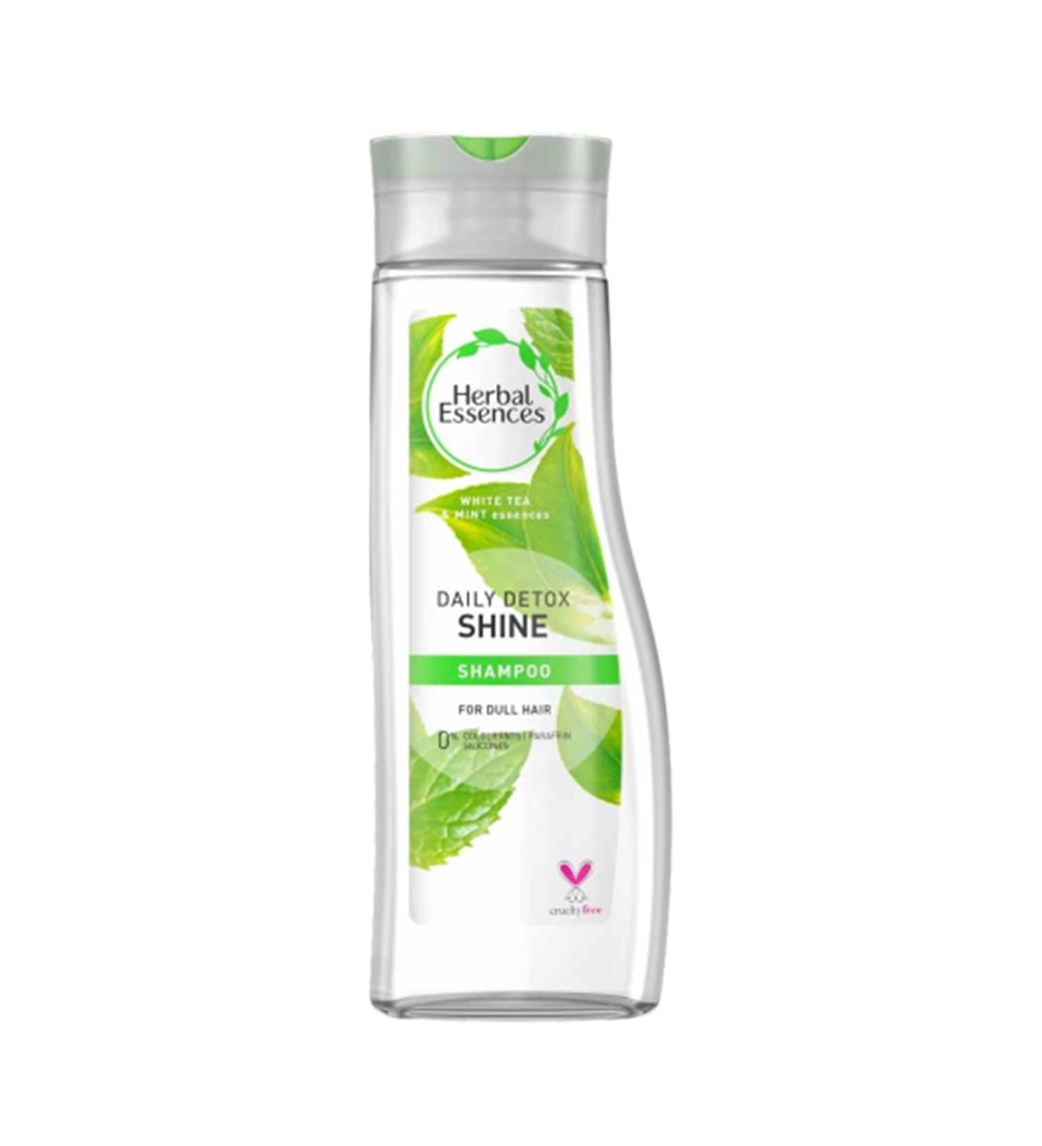 Herbal Essences Daily Detox Shine White Tea and Mint Shampoo 400 ml - Buy Online on GoSupps.com