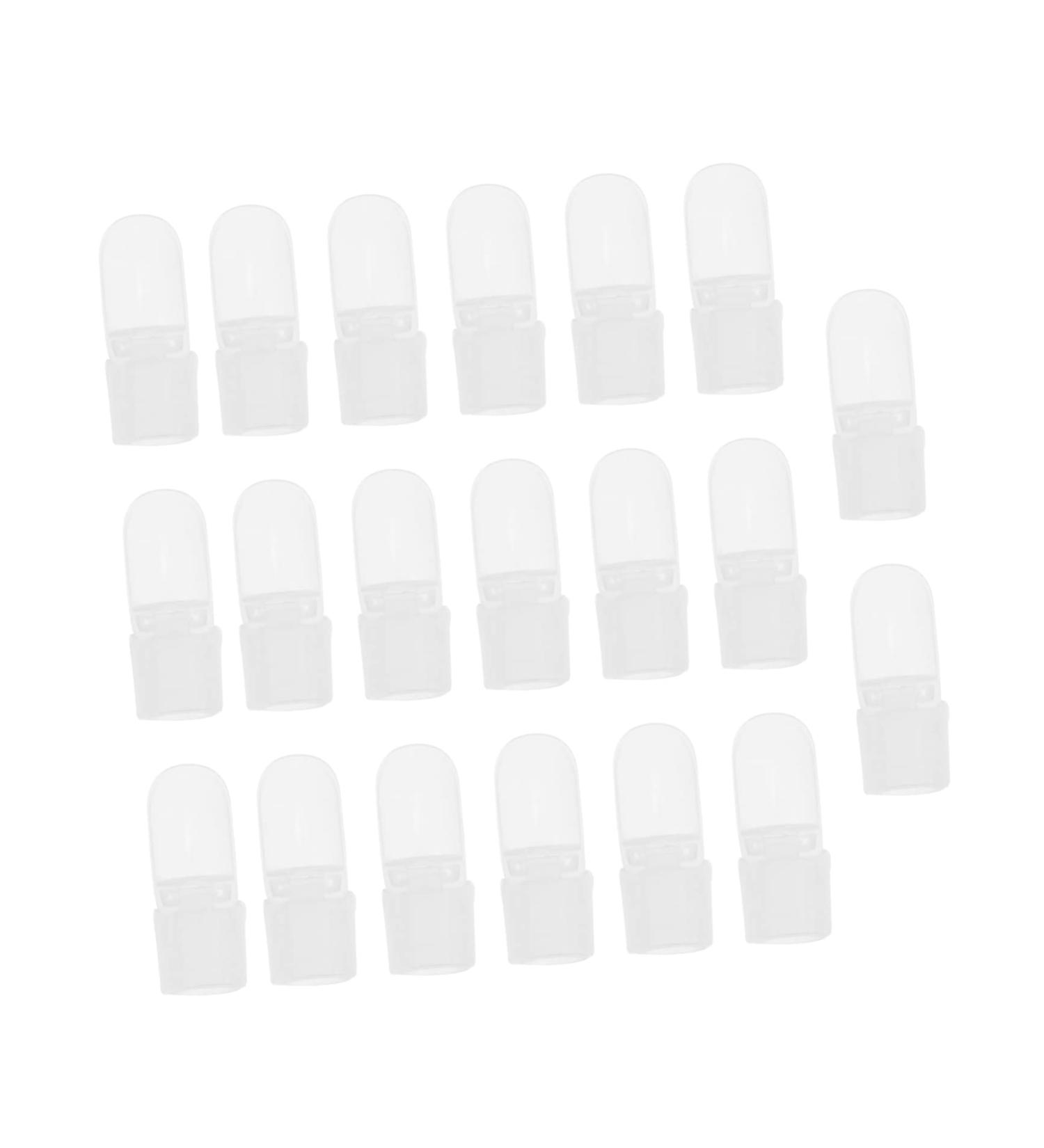 FRCOLOR 20pcs Nail Case Finger Nail Soakers Nail Paint Protector Polish Remover Wraps Nail Polish Soak off Nail Varnish Tip Nail Polish Protector Gelt Spar Varnish Plastic Manicure Barrier - Buy Online on GoSupps.com