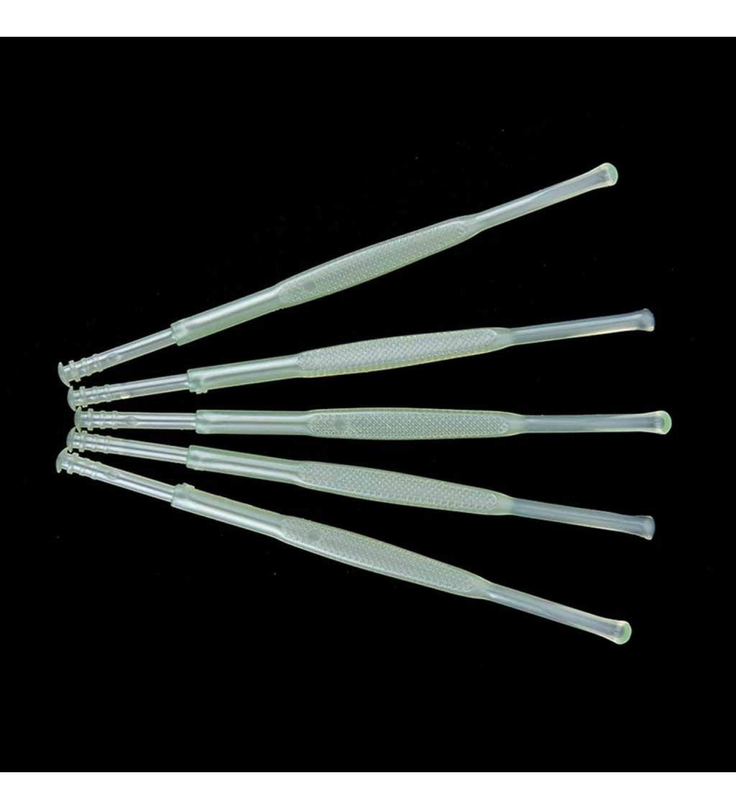5Pcs/lot Earpicks Ear Wax Pickers Plastic Ear Pick Curette Remover Cleaner Ear Care Tool 9cm Random - Buy Online on GoSupps.com