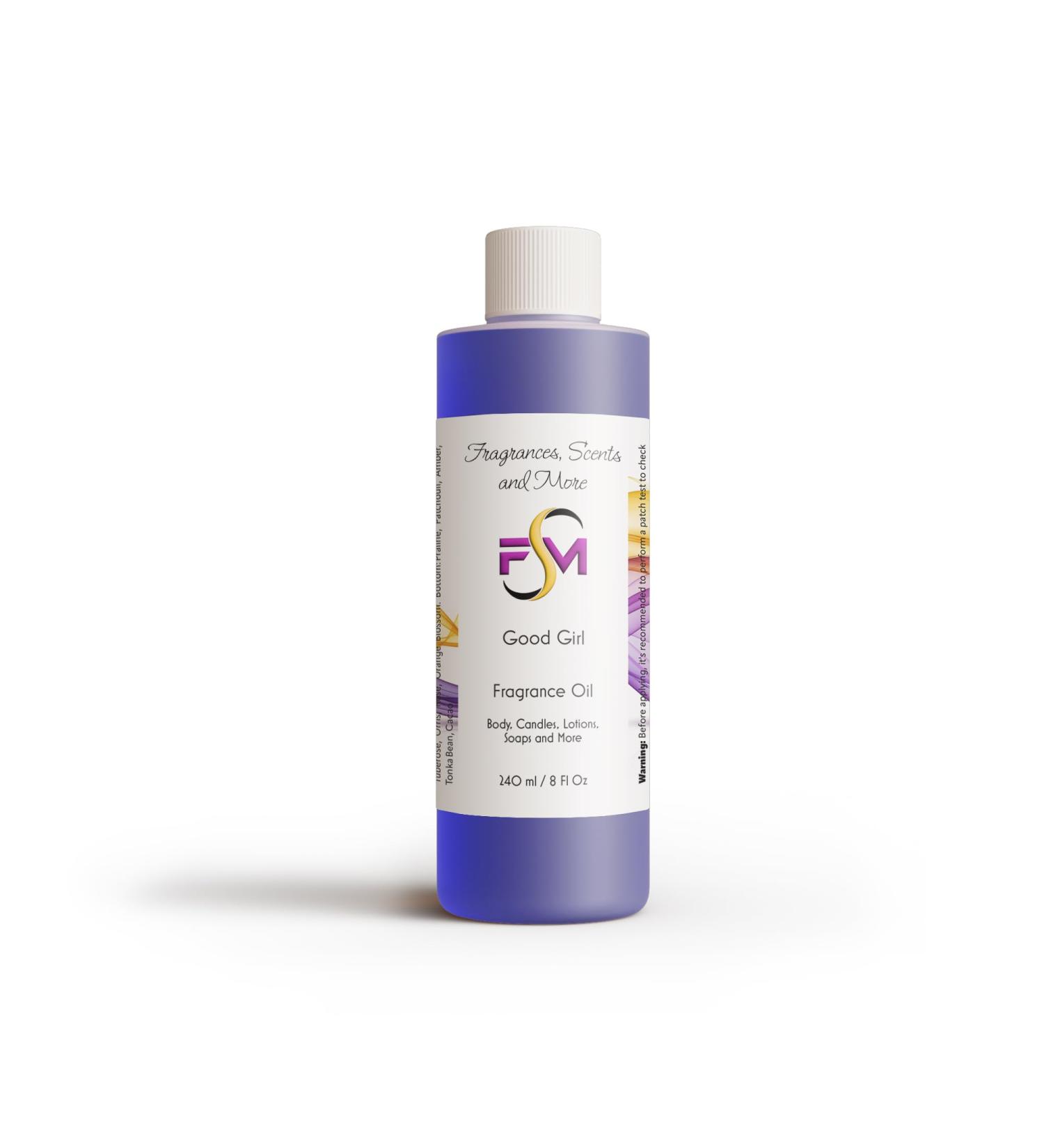 Fragrances Scents and More Good Girl Perfume/Body Oil - 8 Fl Oz Plastic Bottle (240ml) - Buy Online on GoSupps.com