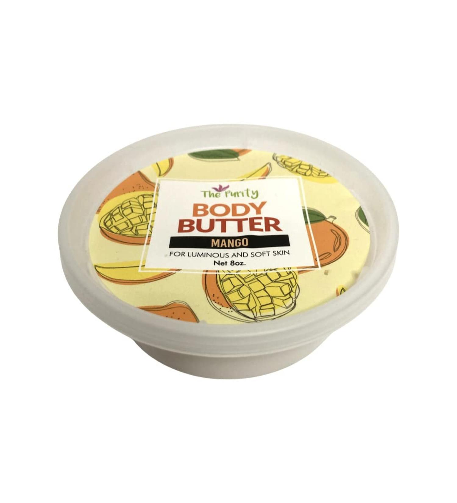 The Purity Body Butter - Mango - 8 oz (Pack of 2)