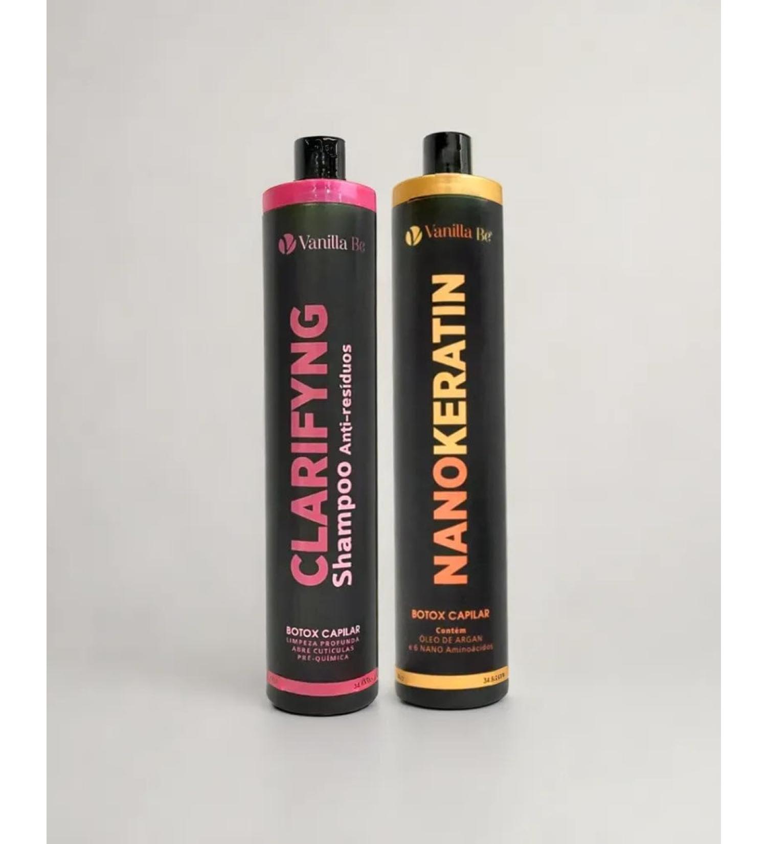 Nano Keratin Smoothing Kit Vanilla BE - 2x1L - Buy Online on GoSupps.com