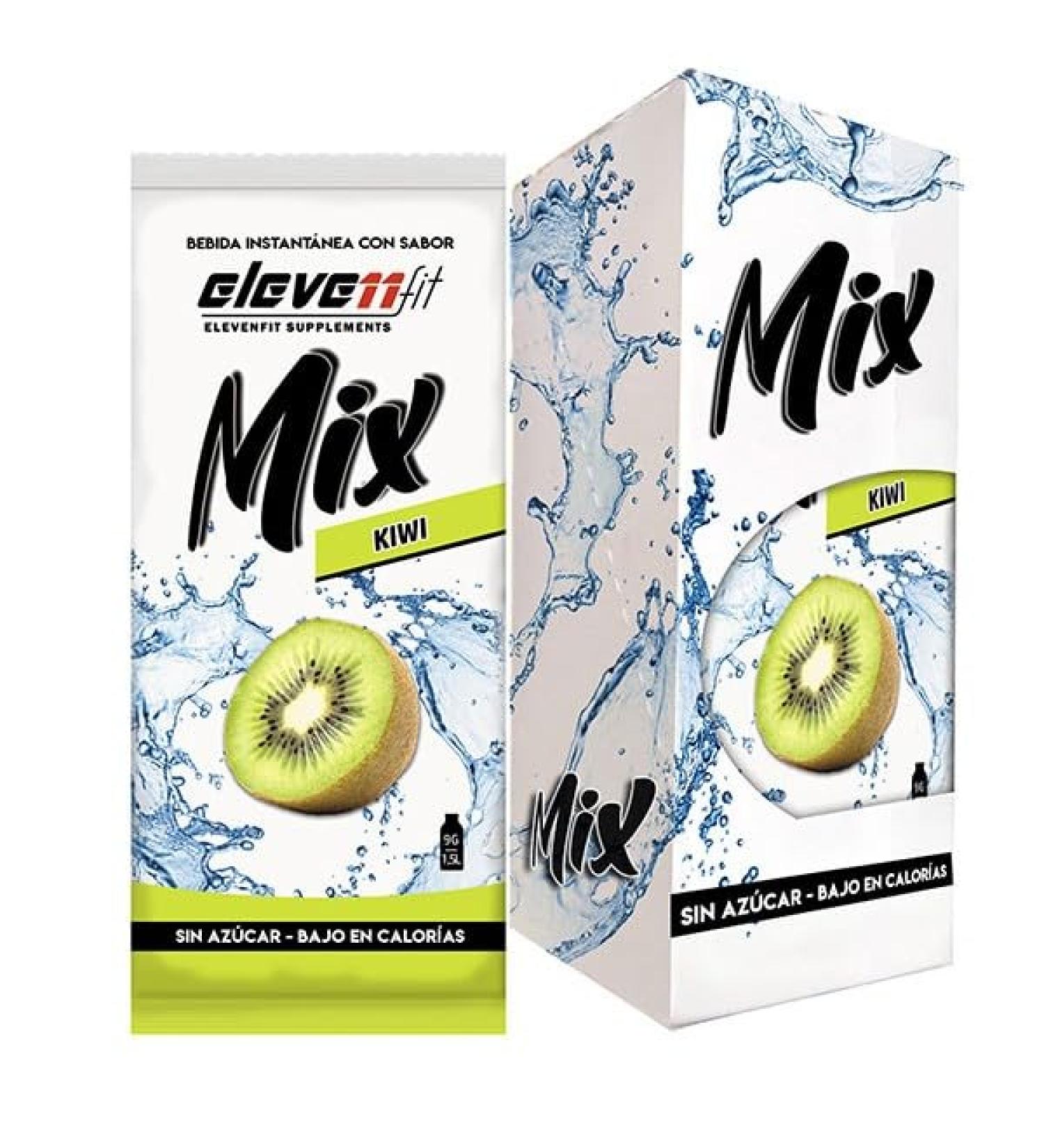 ELEVENFIT Eleven Fit Box of 12 Kiwi Flavor Mix Sugar-Free 100g