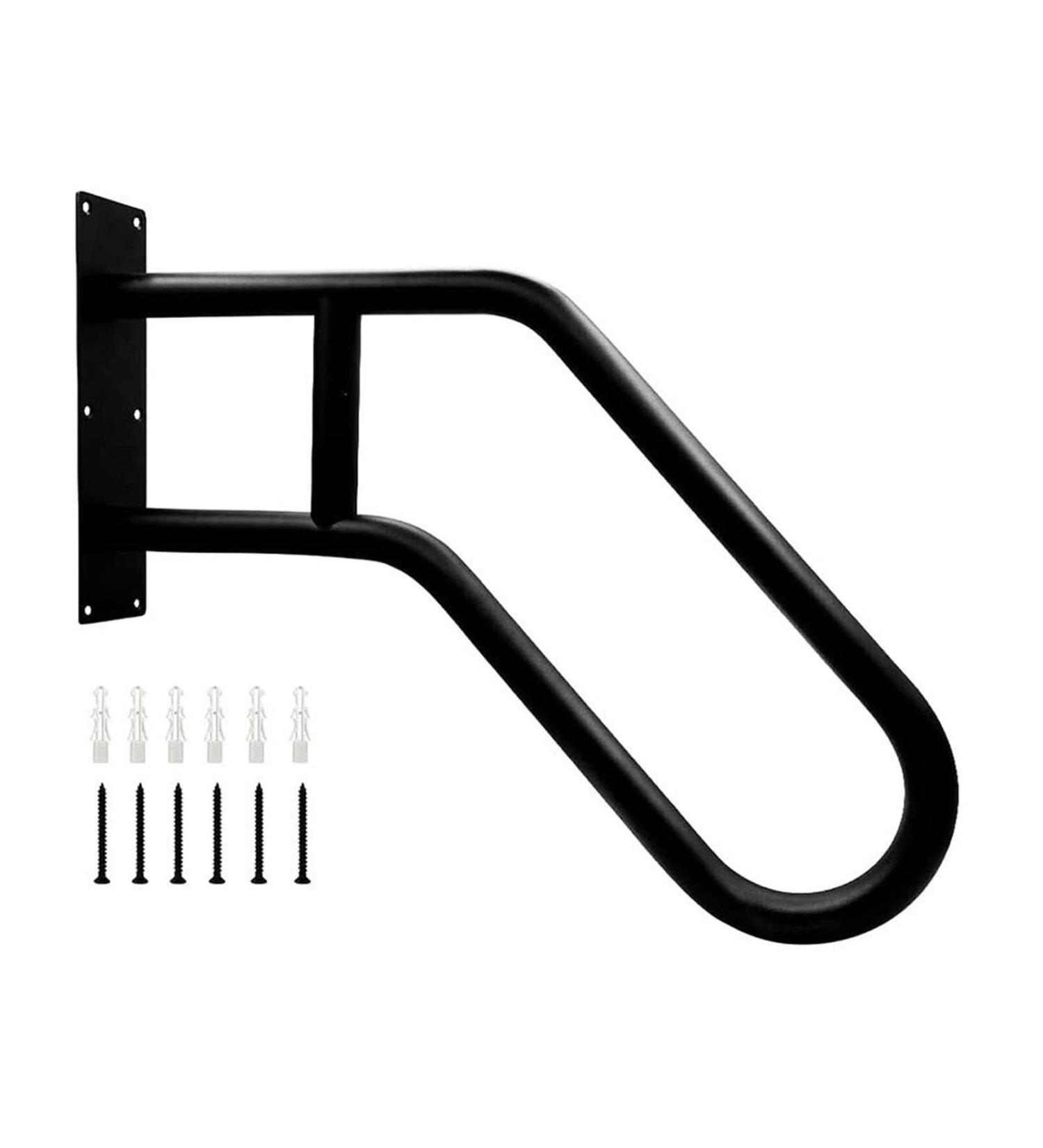 Railings Handrails for Outdoor Steps 22.8" Safety Grab Bar for Stairs Wall Mounted Stair Railing for Garage Entry Steps Stair Interior or Exterior Stairway - Buy Online on GoSupps.com