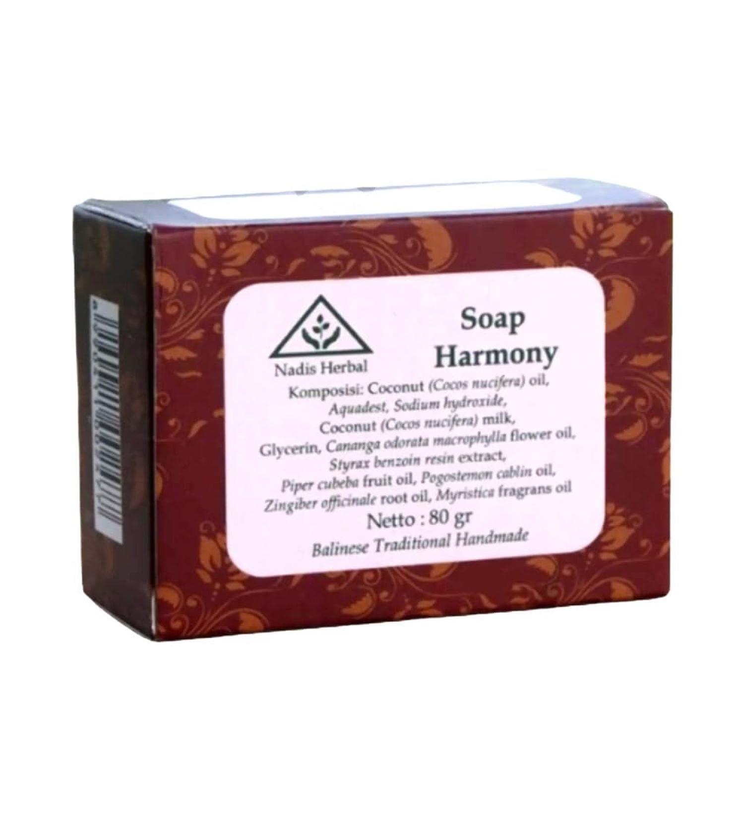 Nadis Herbal Harmony Soap 80g - Buy Online on GoSupps.com