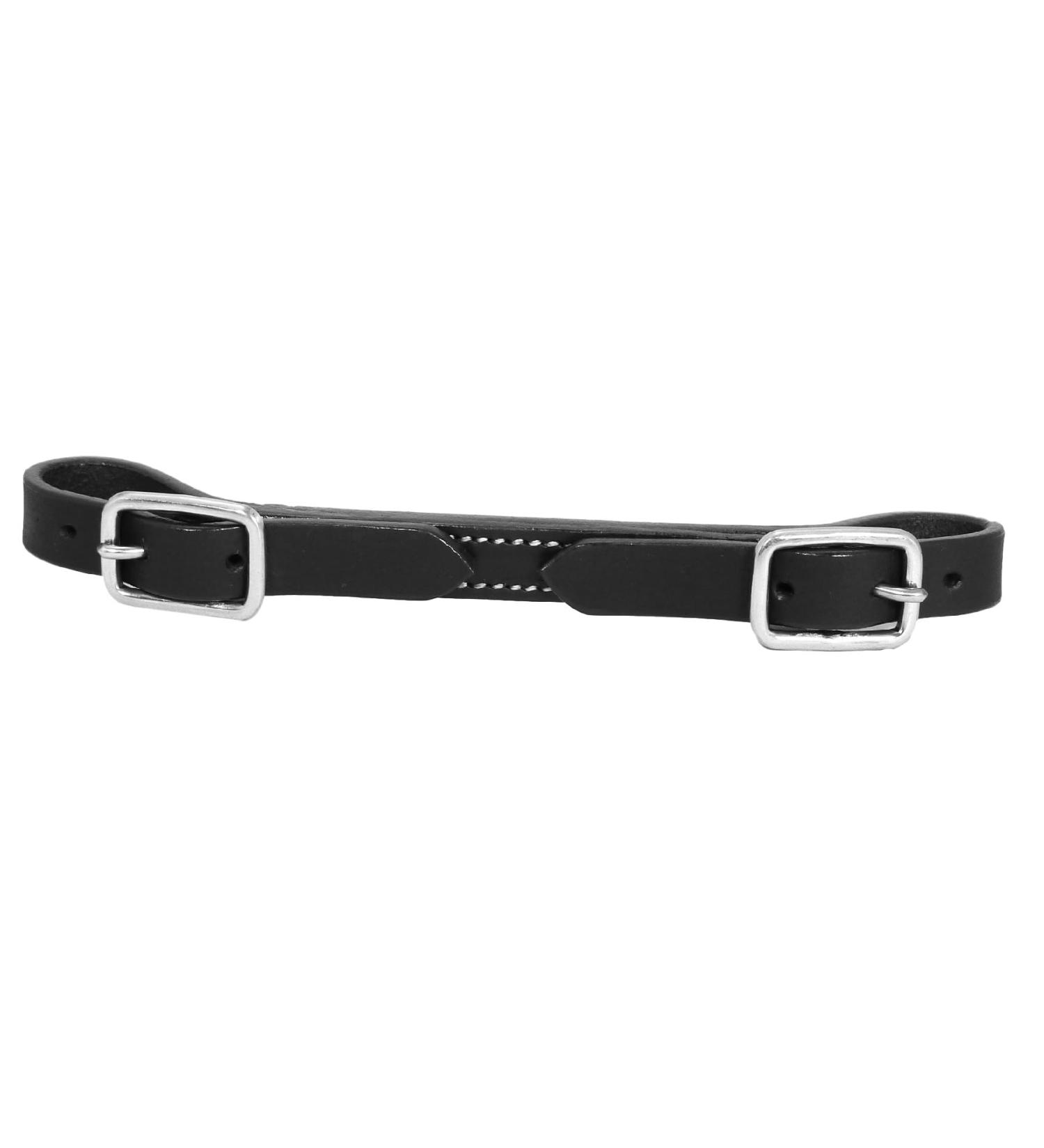 Thor Equine Western Chin Strap Curb Strap Double Black