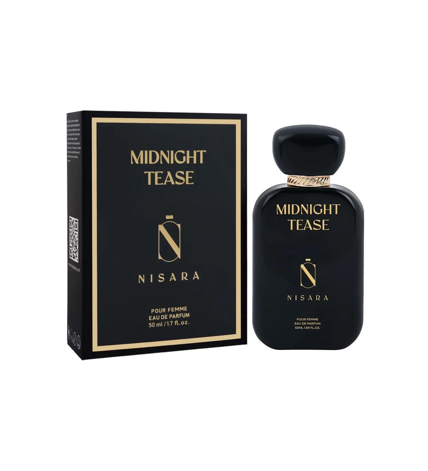 Midnight Tease Perfume for Women 50 ml | Long Lasting Eau De Parfum | Floral Woody Musky Fragrance | With Musk Cedarwood & Vanila Notes | 1.69 Fl Oz - Buy Online on GoSupps.com