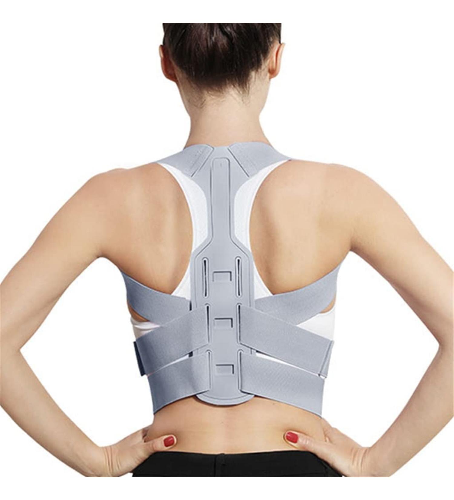 Brace Support Belt Adjustable Back Posture Corrector Back Shoulder Lumbar Posture Correction Corset for Posture Tools - Buy Online on GoSupps.com