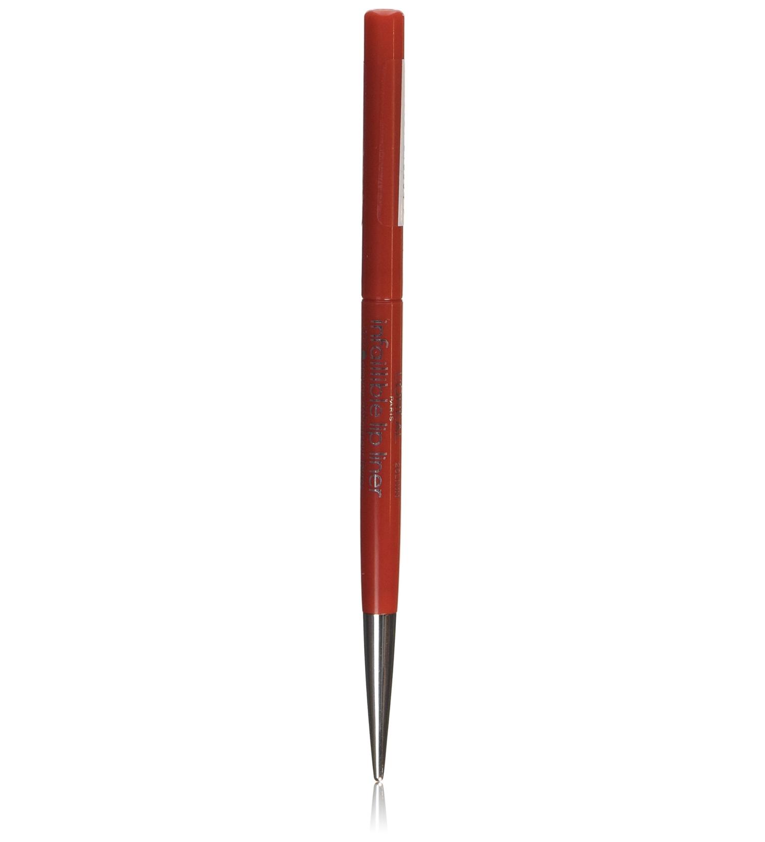 L'Or al Paris Infaillible Lipliner 711 Invincible Red - Long-Lasting Lip Liner for Bold Full Lips - 6 Hours Hold - 1 Pack - Buy Online on GoSupps.com