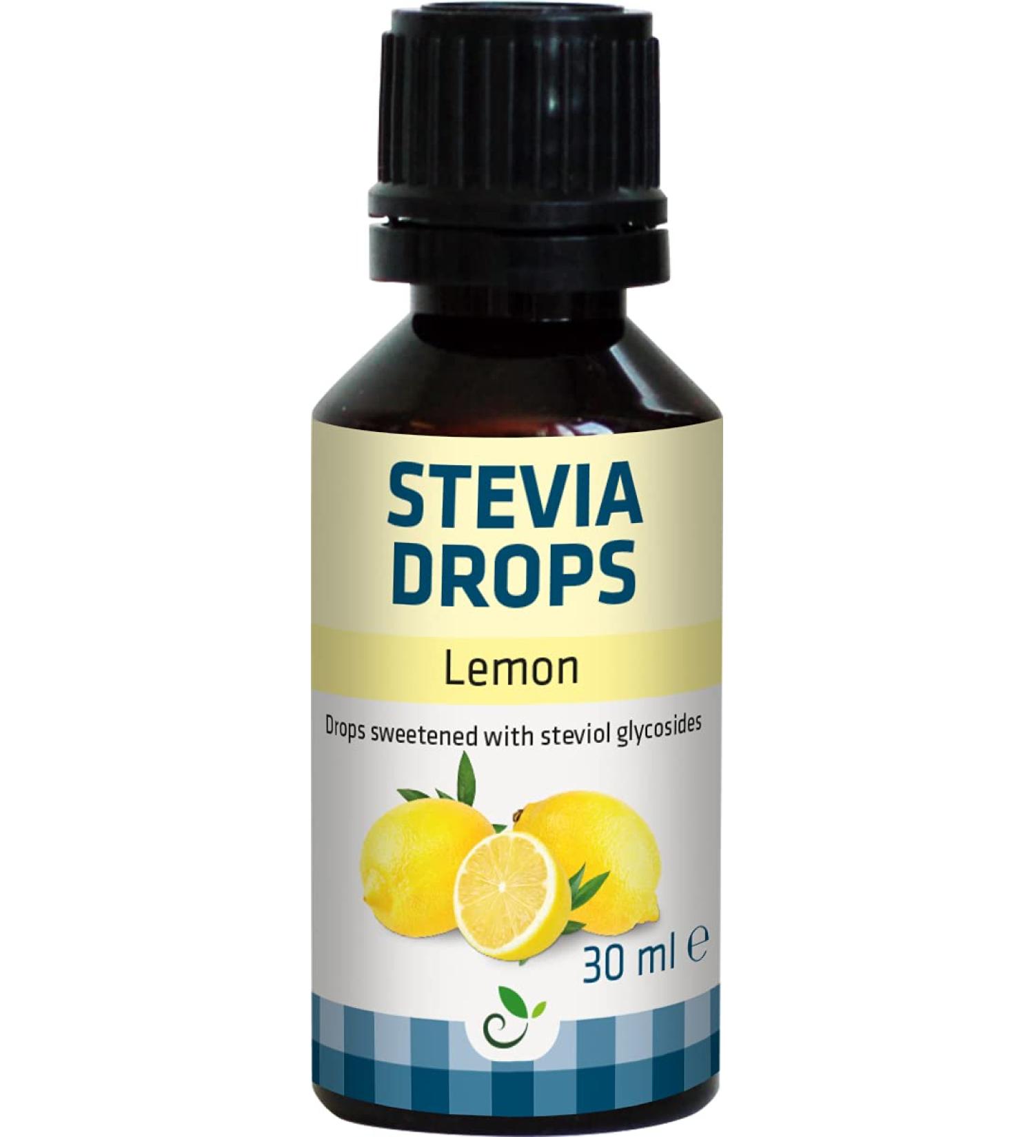 Sukrin Stevia Drops Lemon 30ml