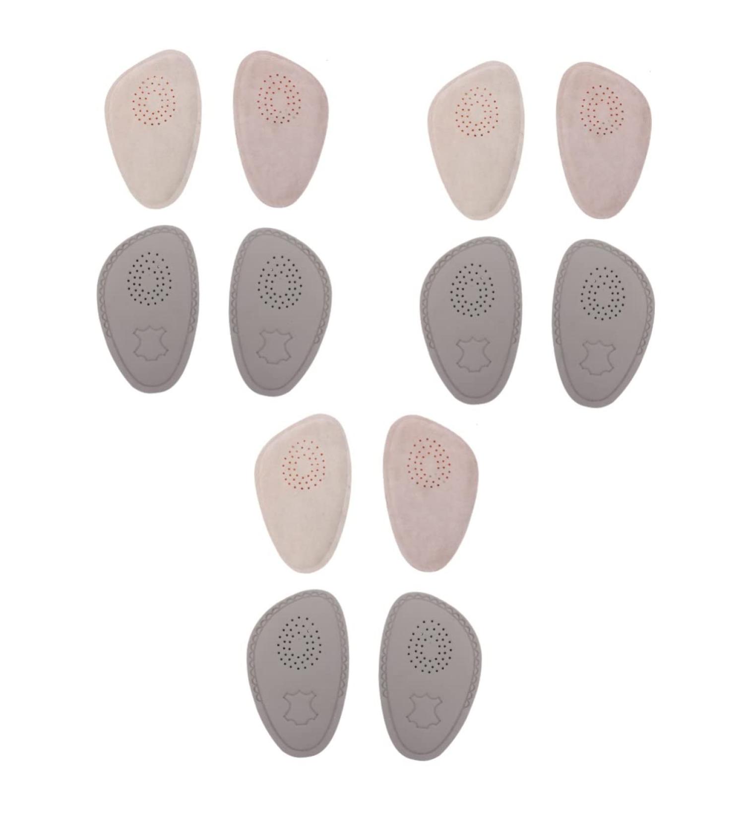 6 Pairs Comfortable High Heel Insoles - Anti-Wear Half Size Absorbing Pads for All Shoes - Buy Online on GoSupps.com