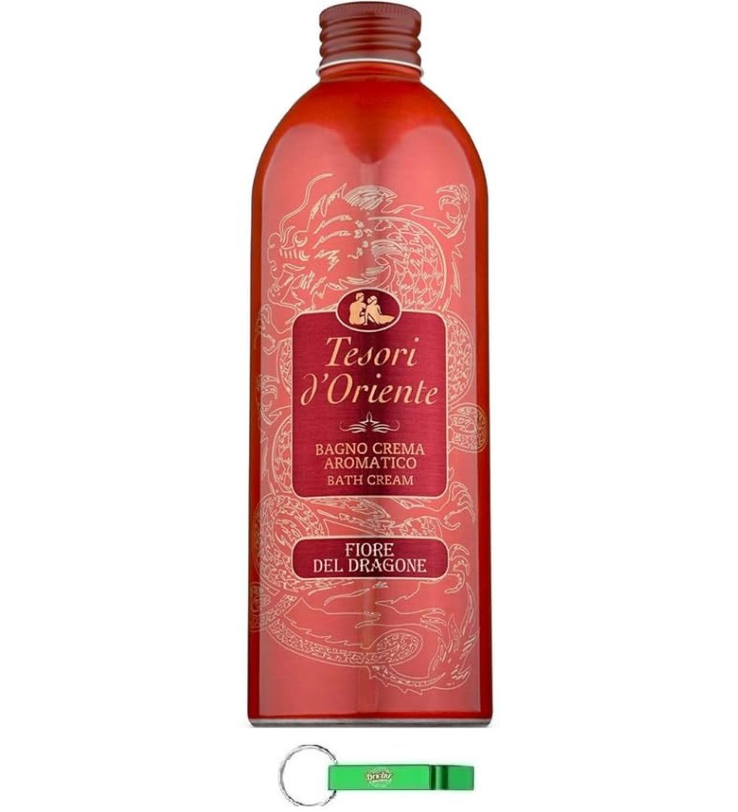 Tesori d'Oriente Bagno Crema Fiore del Dragon Lot de 12 bains moussants fleurs blanches nettoient la peau et nourrissent et hydratent 500 ml + porte-cl s Beni Culinari - Buy Online on GoSupps.com