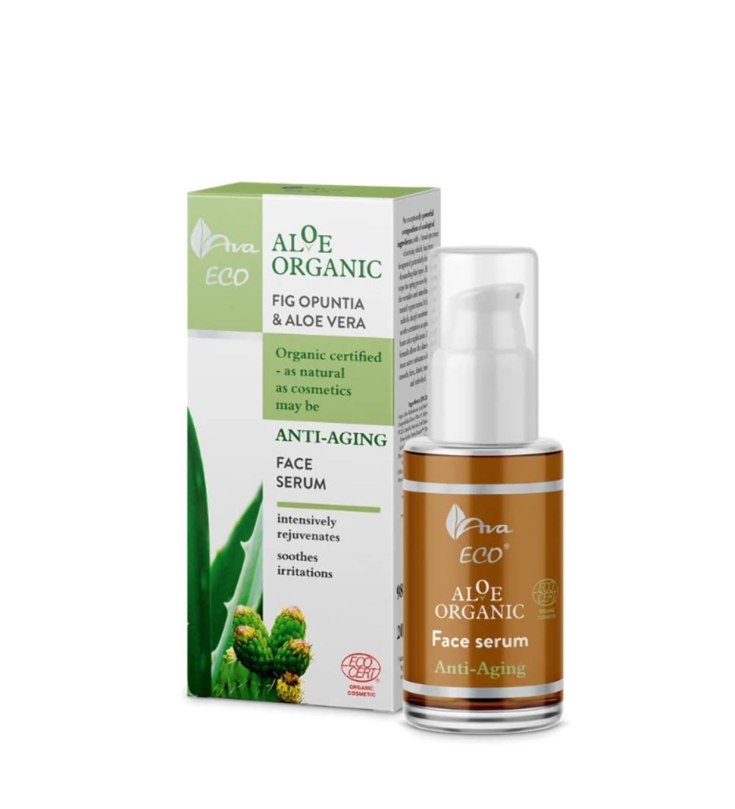 AVA Aloe Organic Anti-Aging Face Serum - 30 mL (1 fl. oz.)