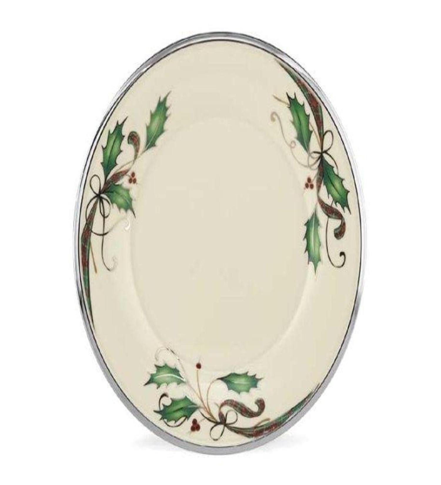 Lenox Holiday Nouveau Platinum 9 Accent Plate