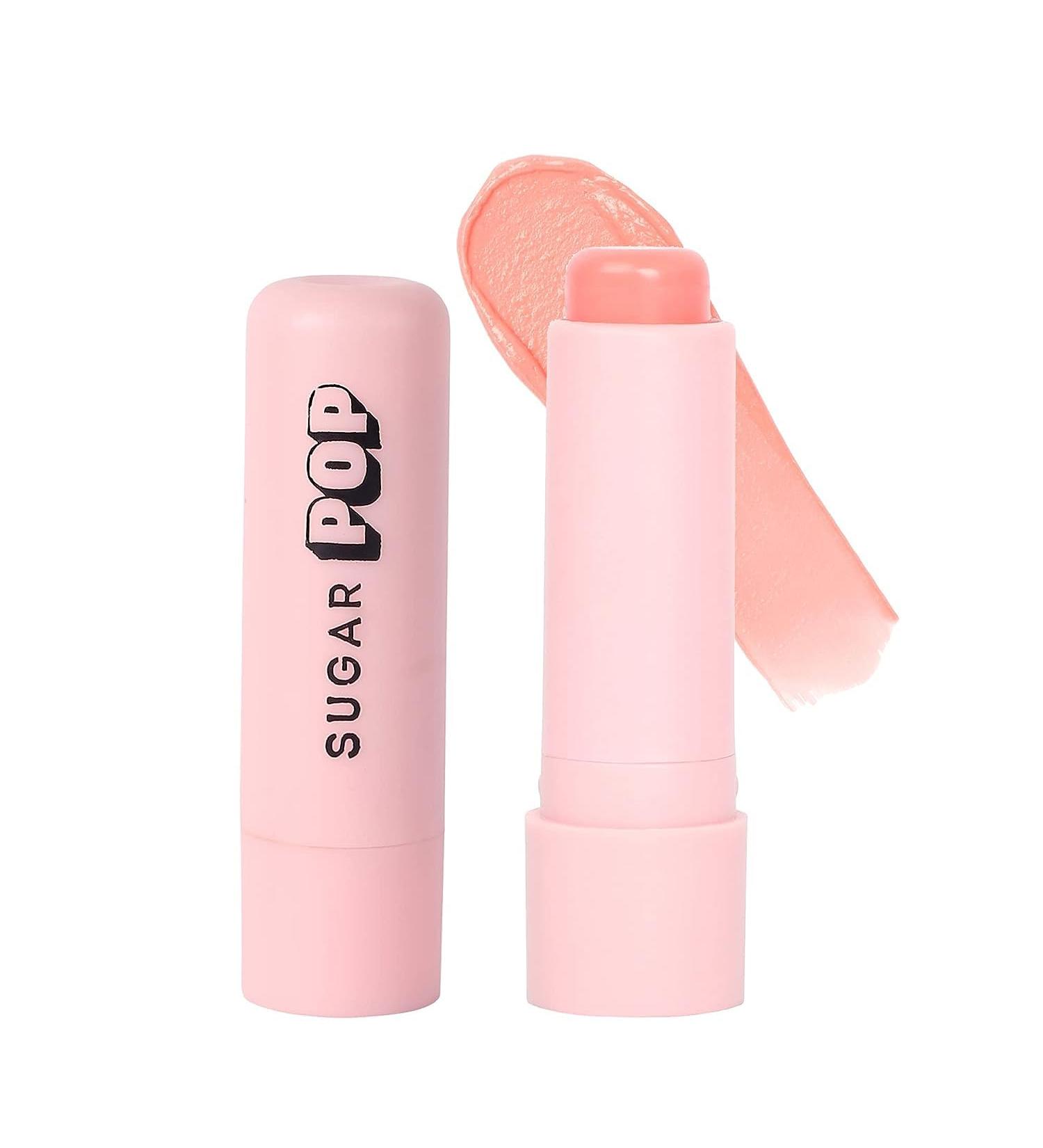 Nourishing Peach Tinted Lip Balm - Intense Hydration & UV Protection for Dry Chapped Lips | 4.5g Castor Oil Enriched Moisturizer - International Shipping Available - Buy Online on GoSupps.com