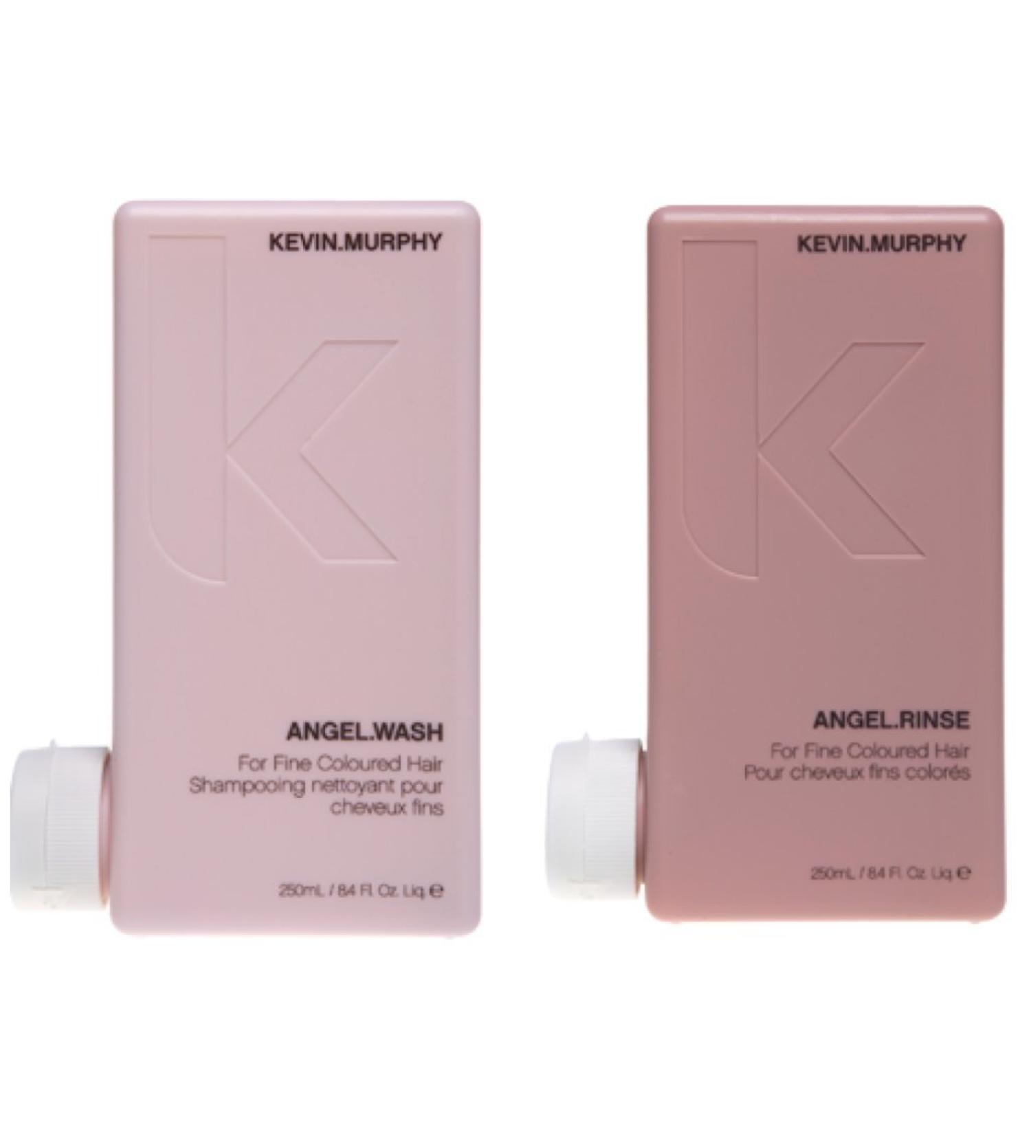 KEVIN MURPHY Angel Wash and Rinse for Fine Colored Hair Set  Pink  8.4 ounce (pack of 1)