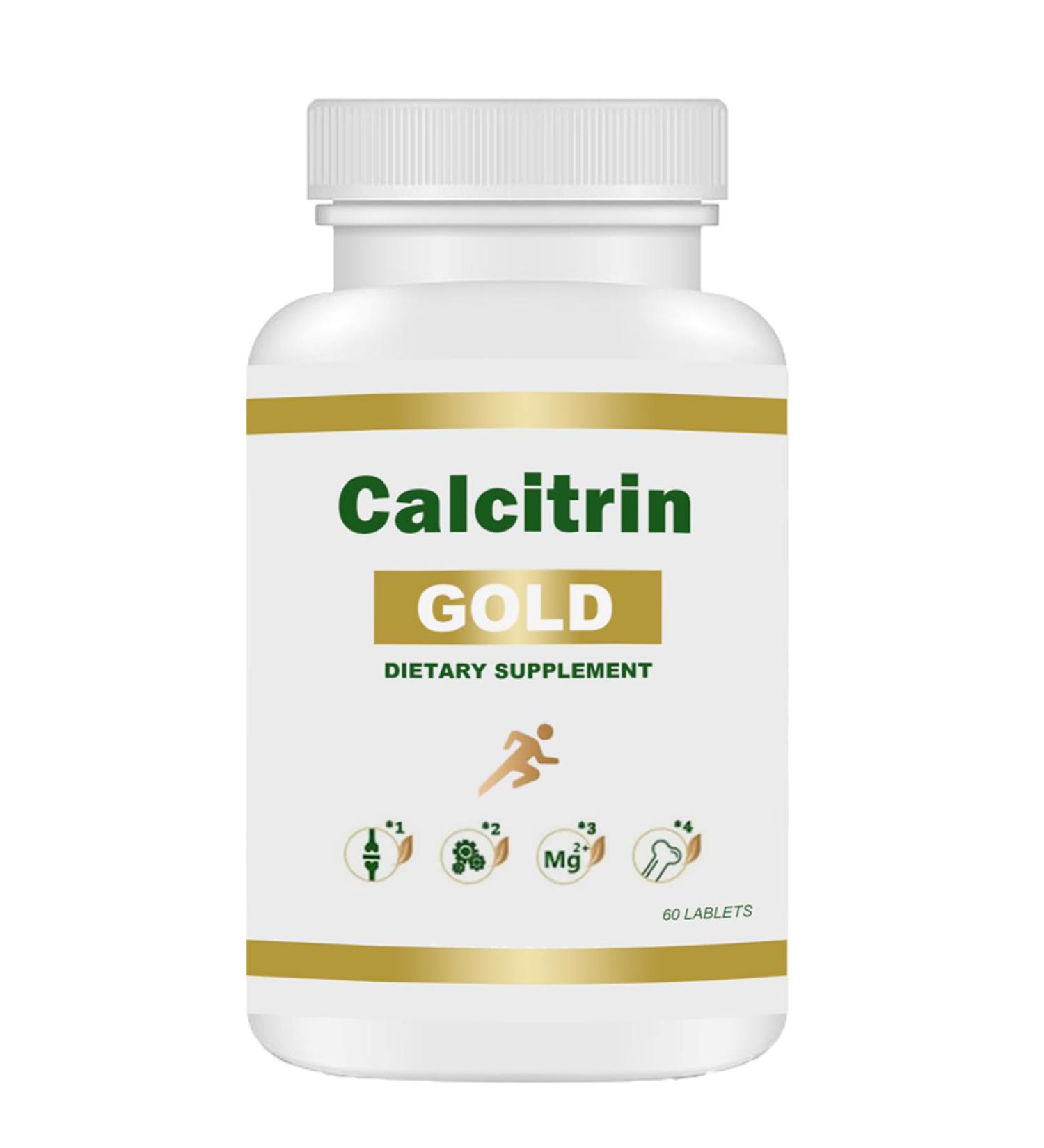 MXZ Calcitrin Gold Dietary Supplement Mobility Reinforcement 60 Tablets (1PC) - Buy Online on GoSupps.com