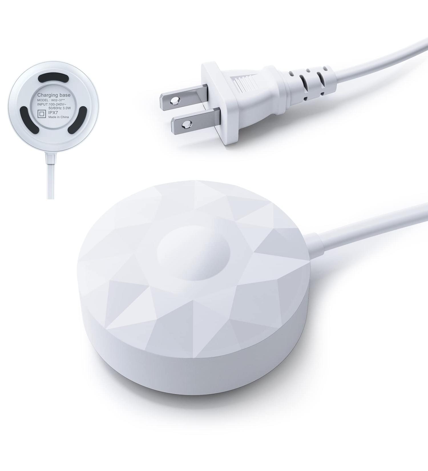 Compatible Replacement Charger Base for Braun Oral-B iO Series 7 8 9 Electric Toothbrush - Magnetic Travel Charging Dock with Power Cord - White - Buy Online on GoSupps.com