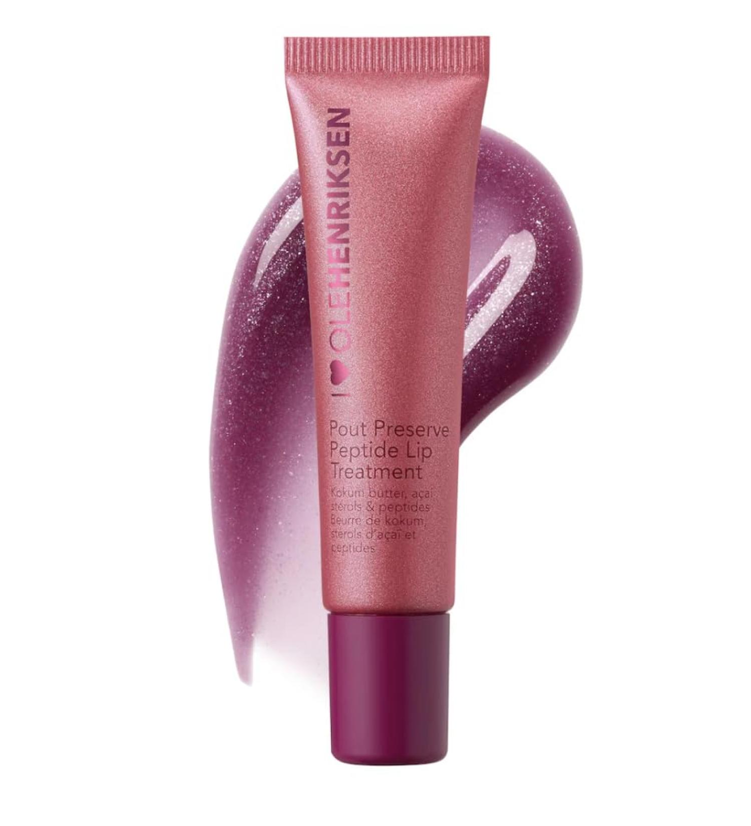 OLEHENRIKSEN Pout Preserve Hydrating Peptide Lip Treatment Lingonberry Jam Glimmer