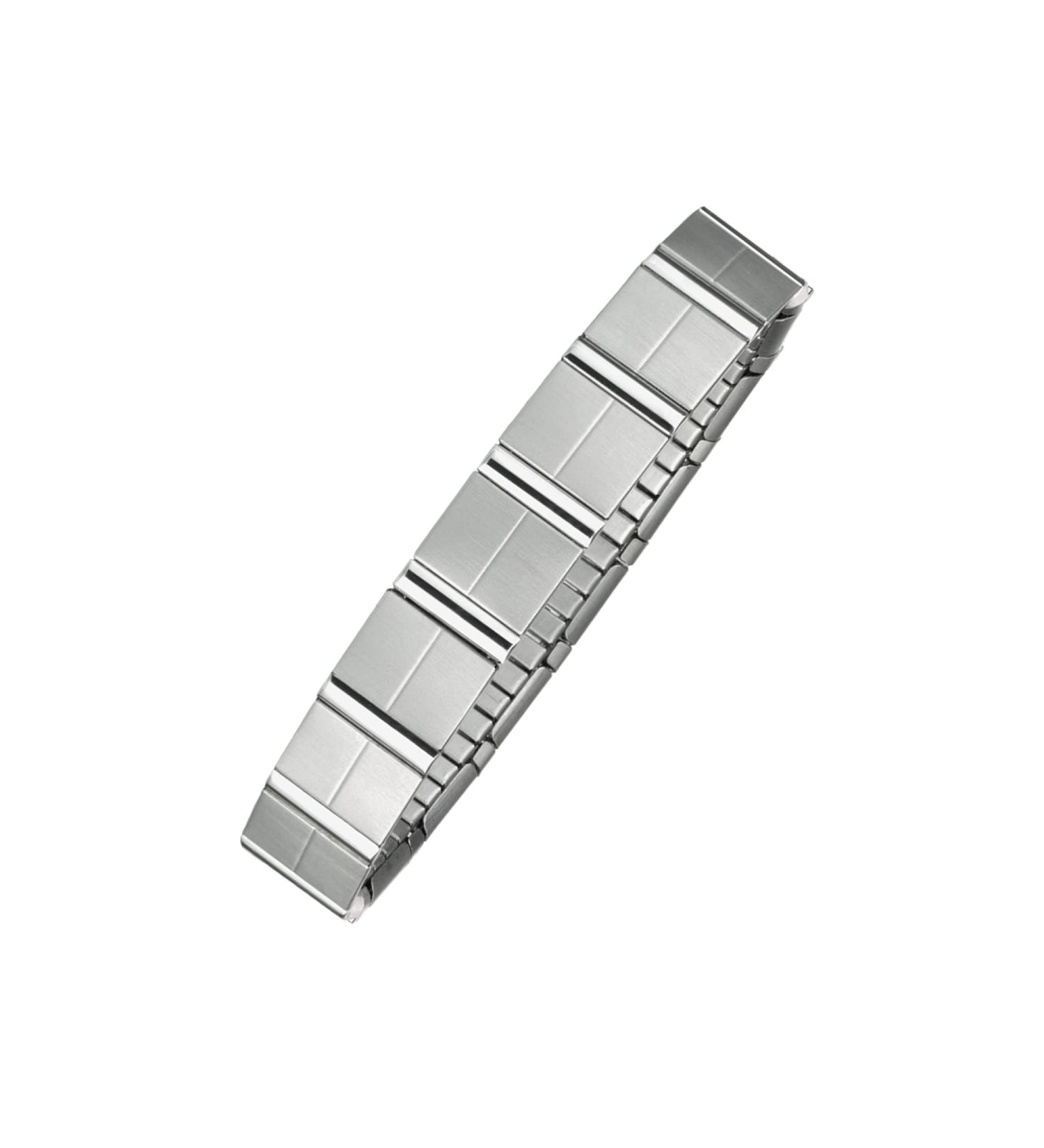 Magnetix Wellness Flexi Magnetic Jewelry - Silver Matte Gloss Design Perfect Fit for Swollen Wrists International Shipping Available - Buy Online on GoSupps.com