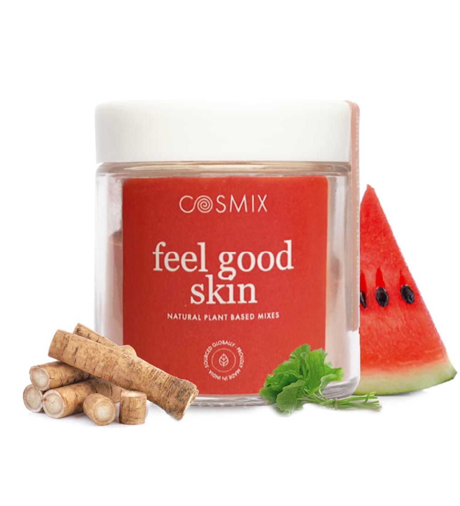 ECH Ethnic Choice COSMIXNoNoFeel Good Skin|for Nourished&Healthy Skin|Superfood Blend with Bamboo Shoot&Centella|60G-40 Servings Each|No Preservatives No Added Sugar|Vegan Powder - Buy Online on GoSupps.com