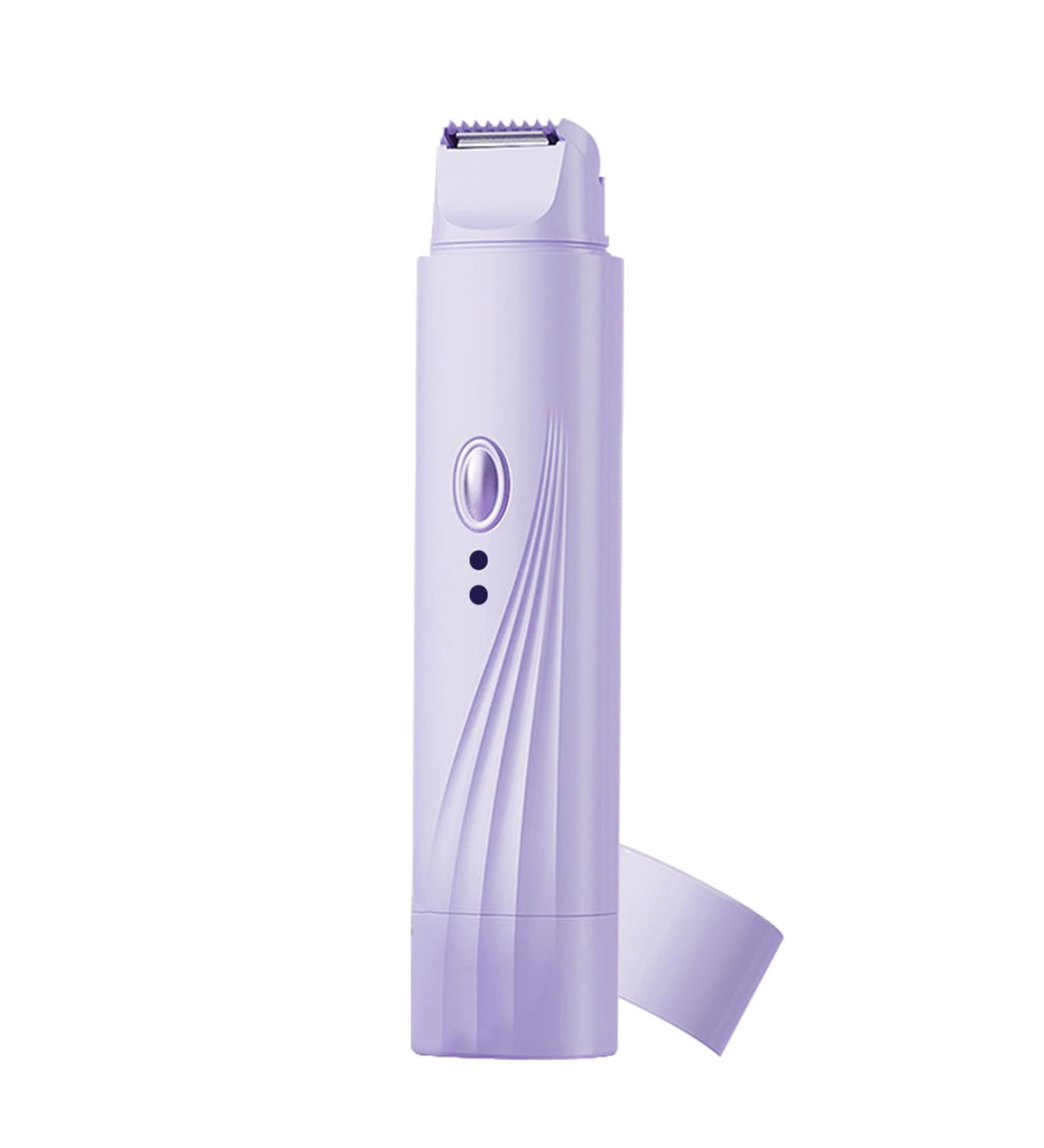 Rasoirs Pour Femmes Double T te Sans Fil tanche Pour pilation Bikini - pilateur Corporel Jambes Peau Sensible Utilisation Quotidienne Maillot Violet - Buy Online on GoSupps.com