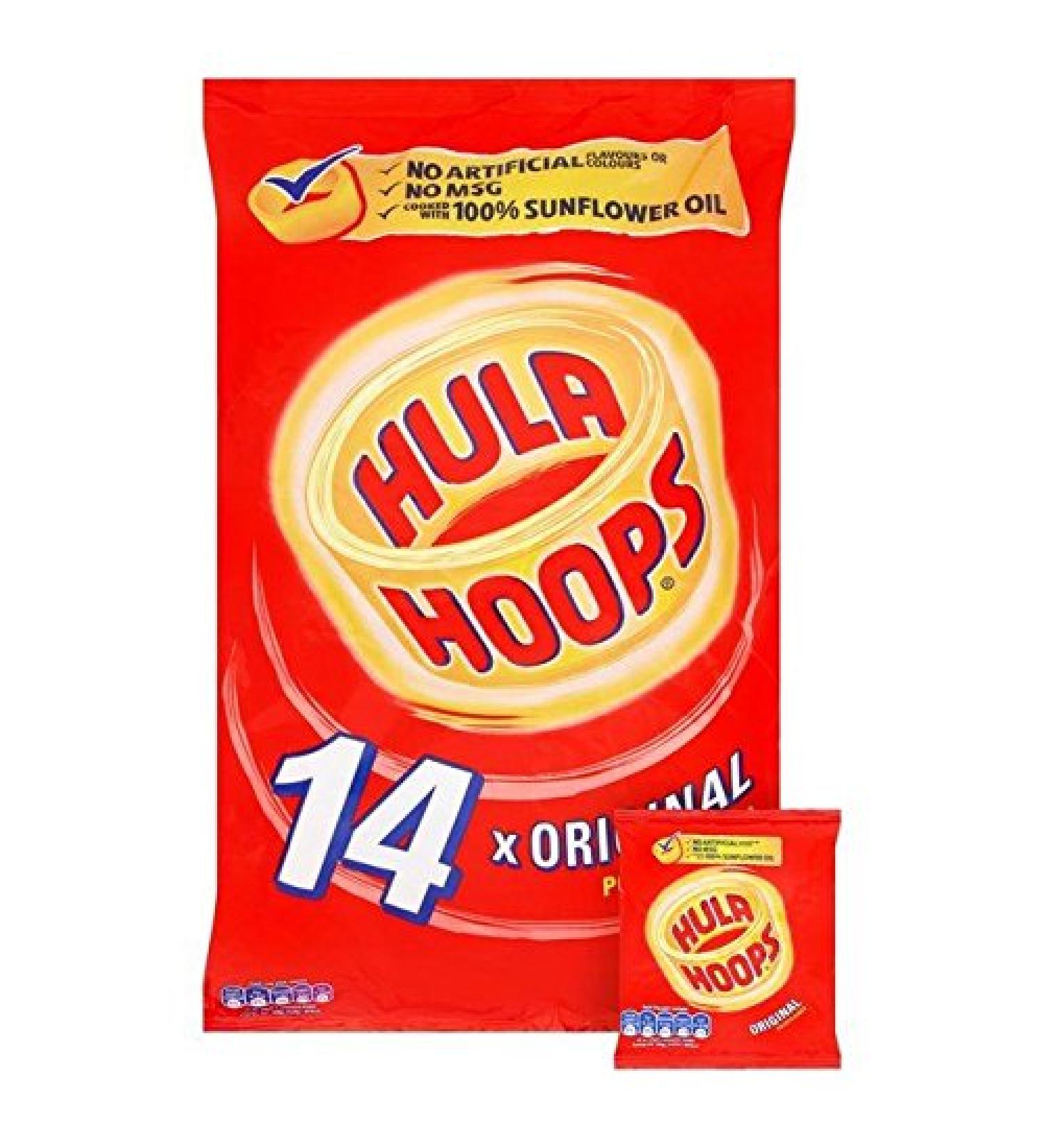 Hula Hoops Originale Cerceaux 24G X 14 par Paquet