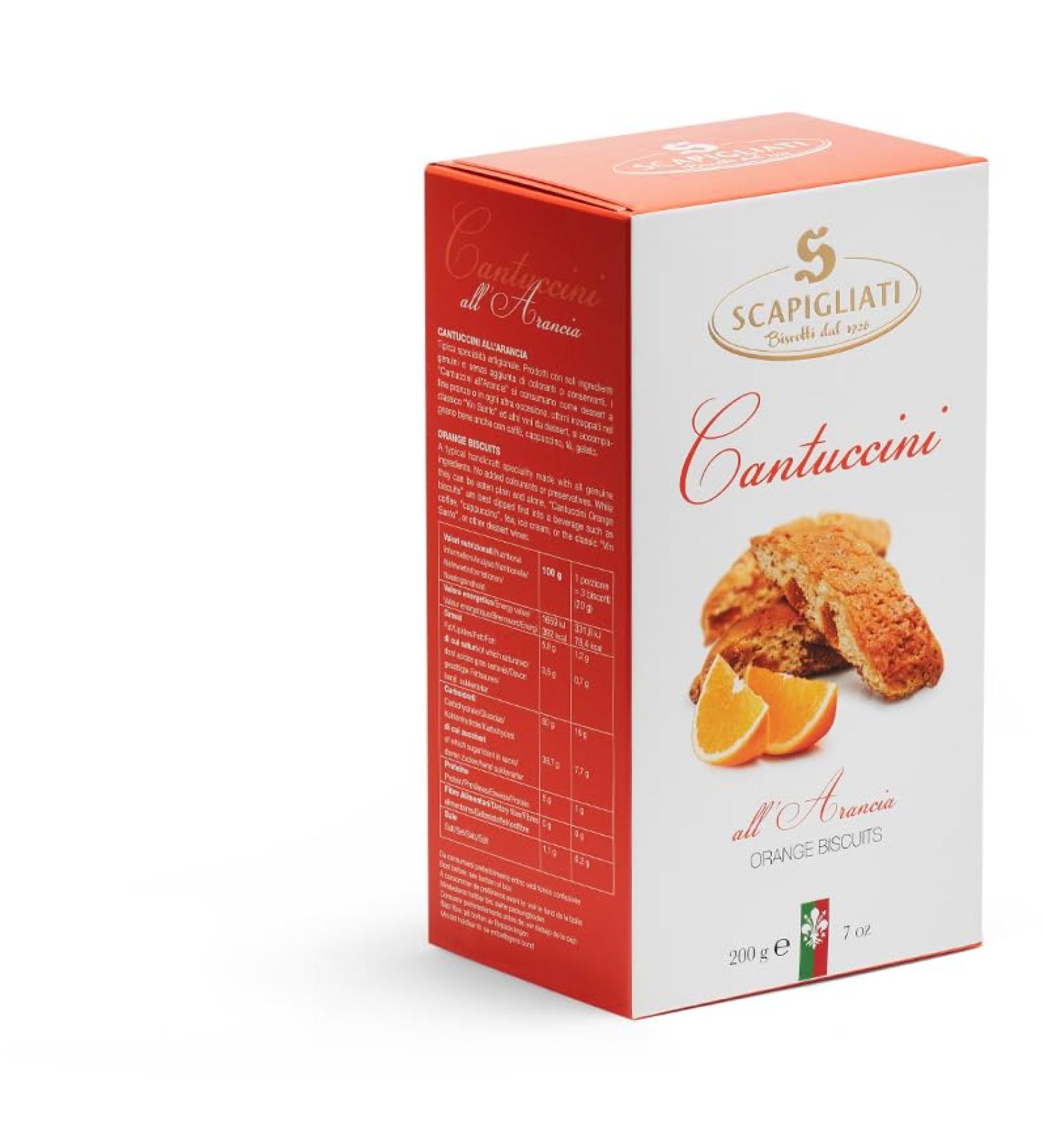 Orange Cantuccini Biscuits