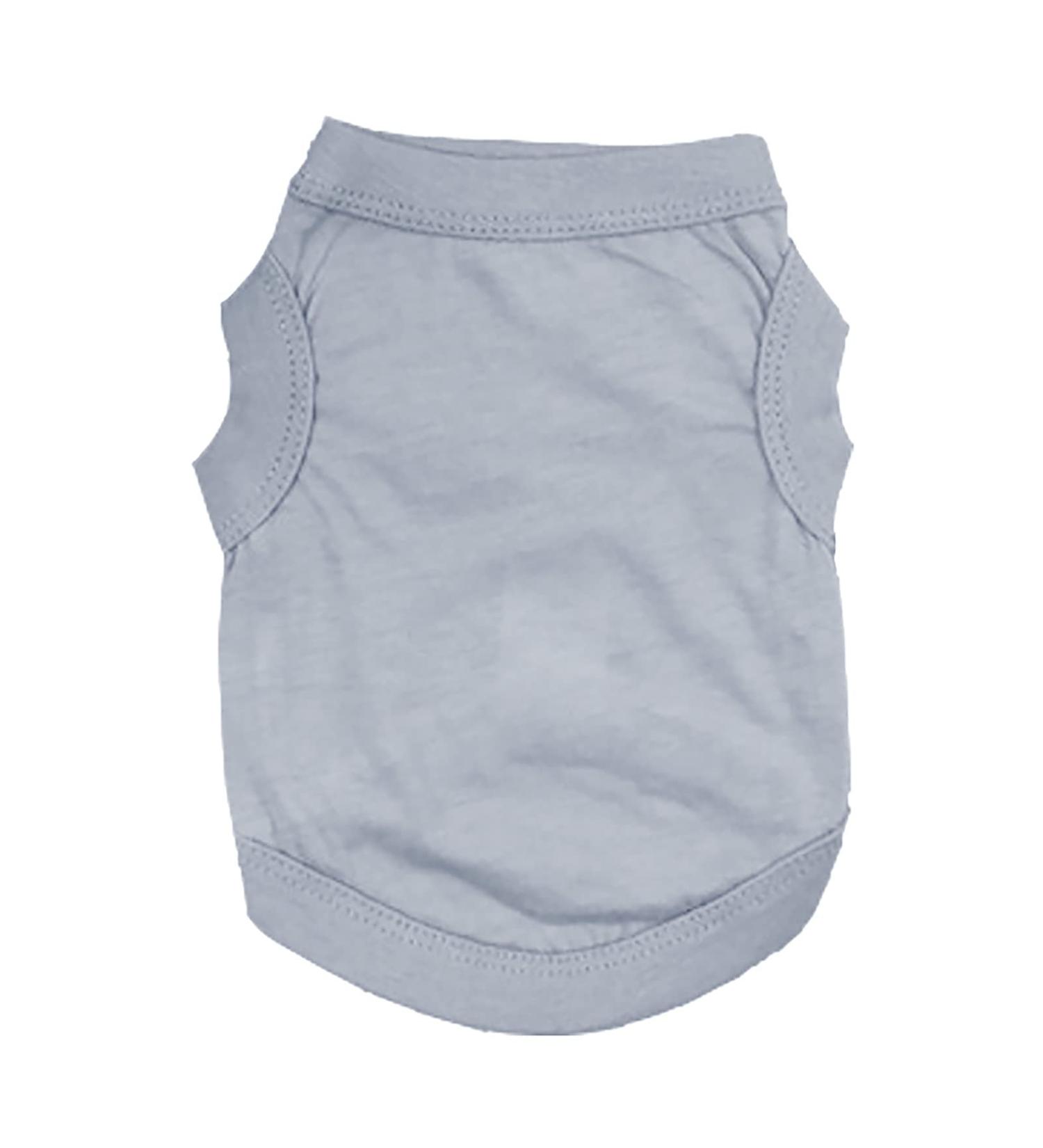 Amfirst Pet Shirt - Soft Cooling Vest for Small Dogs - Gray Party Outfit T-Shirt - Breathable Puppy Vests for Outdoor Fun - 3XL - Buy Online on GoSupps.com