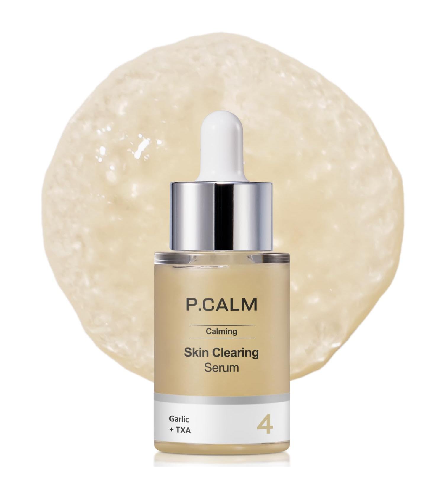 P.CALM Skin Clearing Serum Garlic Extract & TXA for Soothing and Evening Skin Tone Korean Garlic Serum (30ml / 1.01 fl.oz) - Buy Online on GoSupps.com