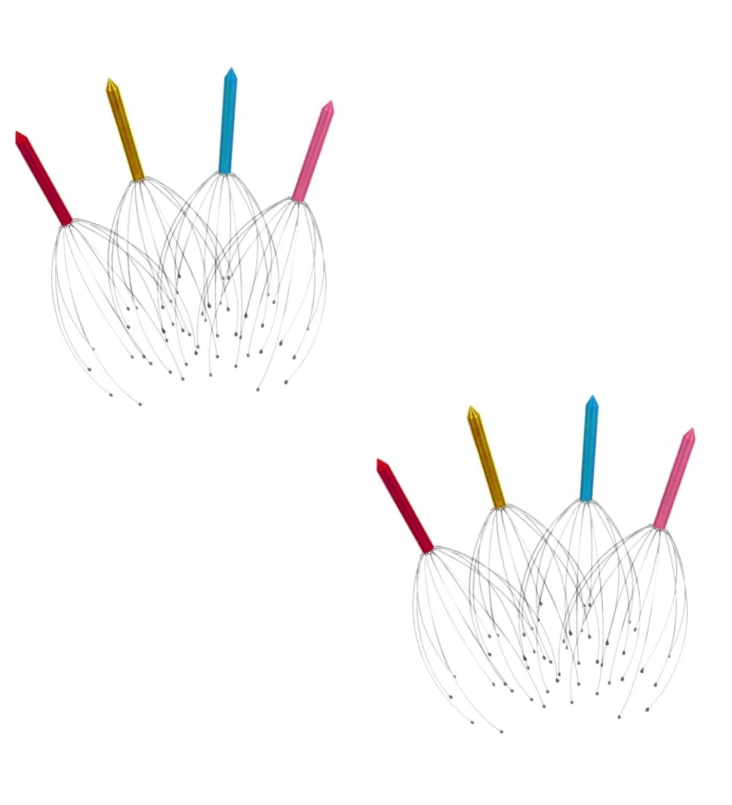 FOMIYES 8 STK Head Crawl Massage Gear - Boost Circulation & Relaxation - International Shipping Available - Buy Online on GoSupps.com