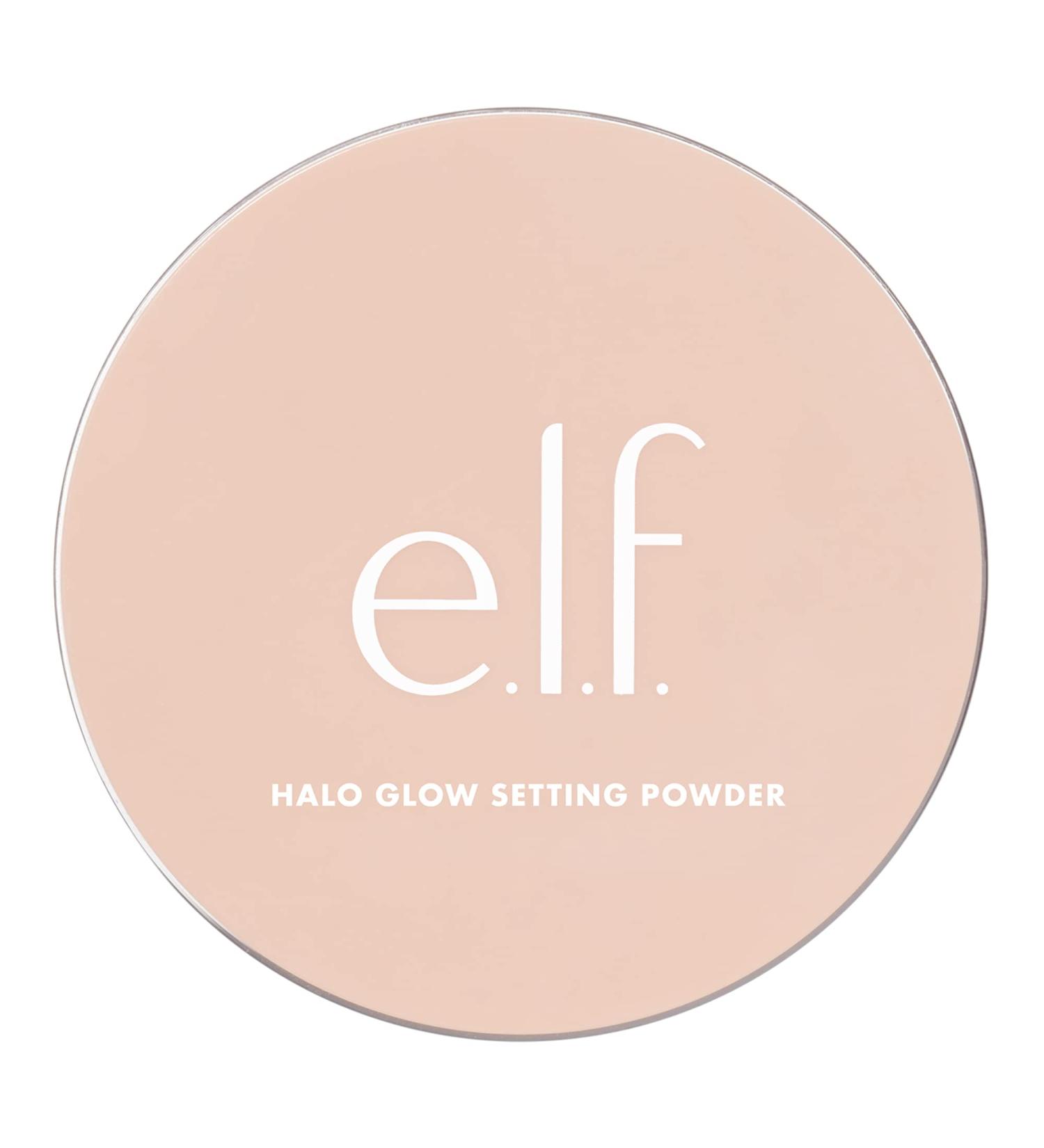 e.l.f. Halo Glow Soft Focus Setting Powder - Silky Powder for Soft Glow, Smoothed Pores & Lines, Light Pink 0.24 oz - Buy Online on GoSupps.com
